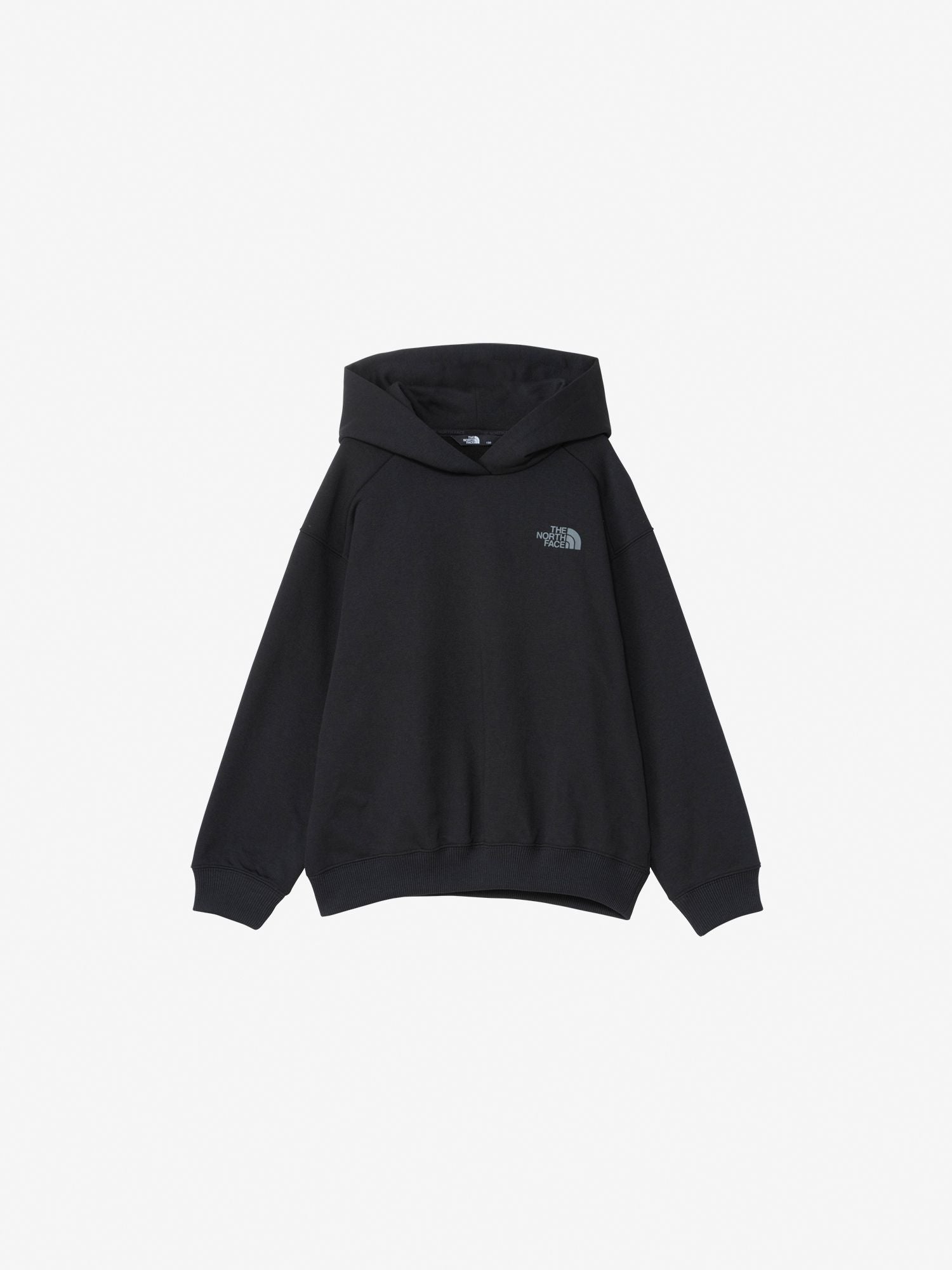 Colorized Sweat Wide Hoodie (Kids) - Black