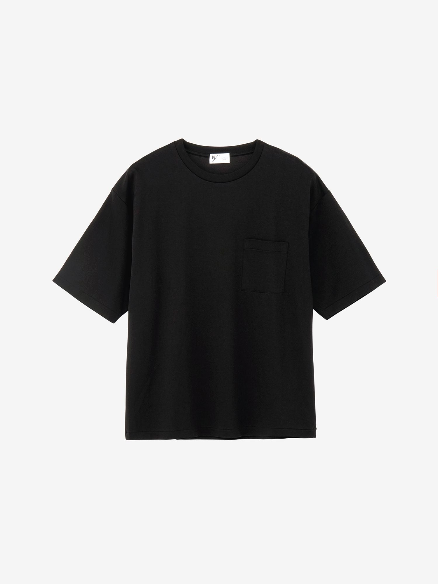 Smooth Comfort Big Tee with Pocket (Men's) - Black