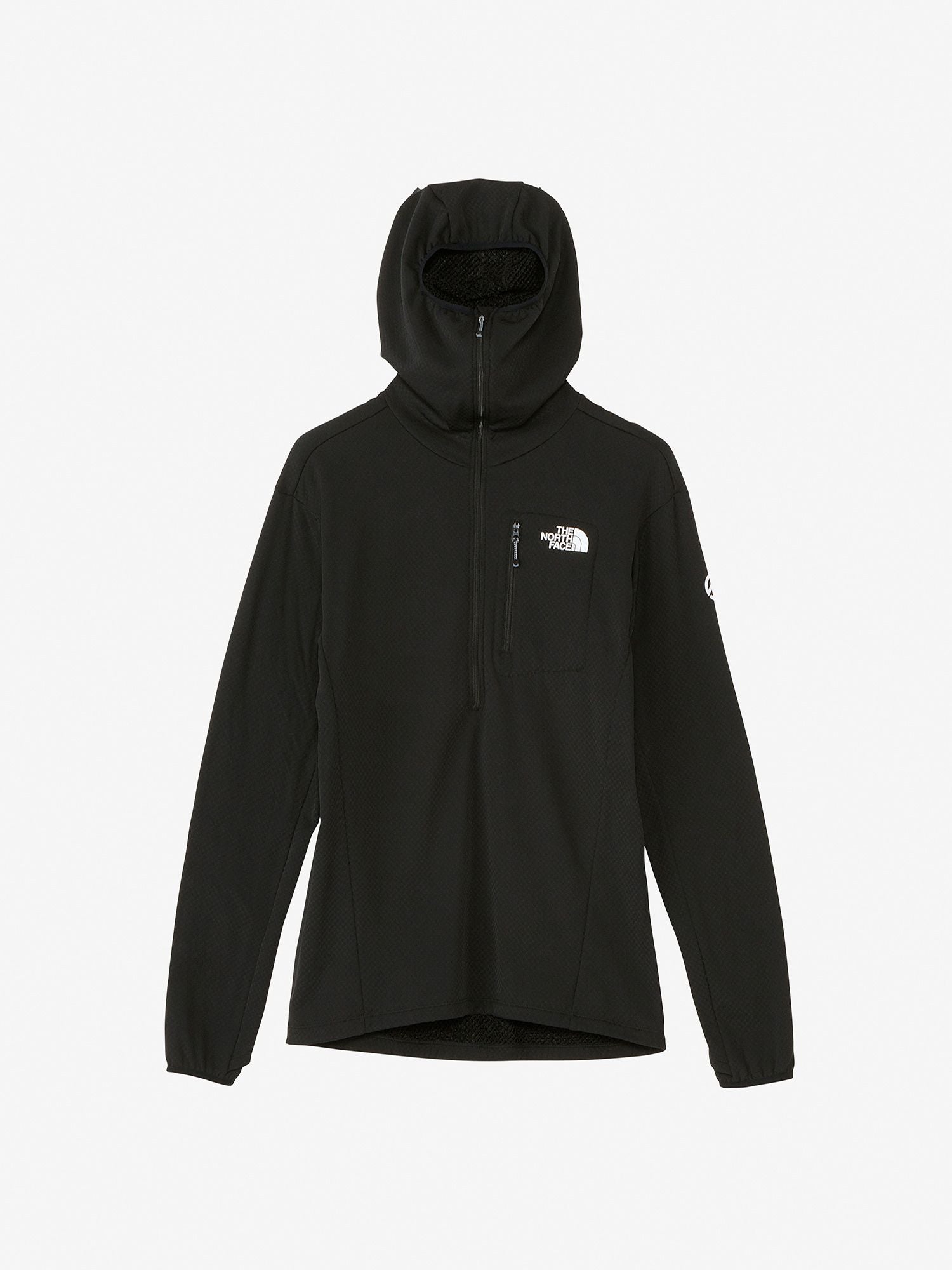 Expedition Grid Fleece Hoodie (Unisex) - Black