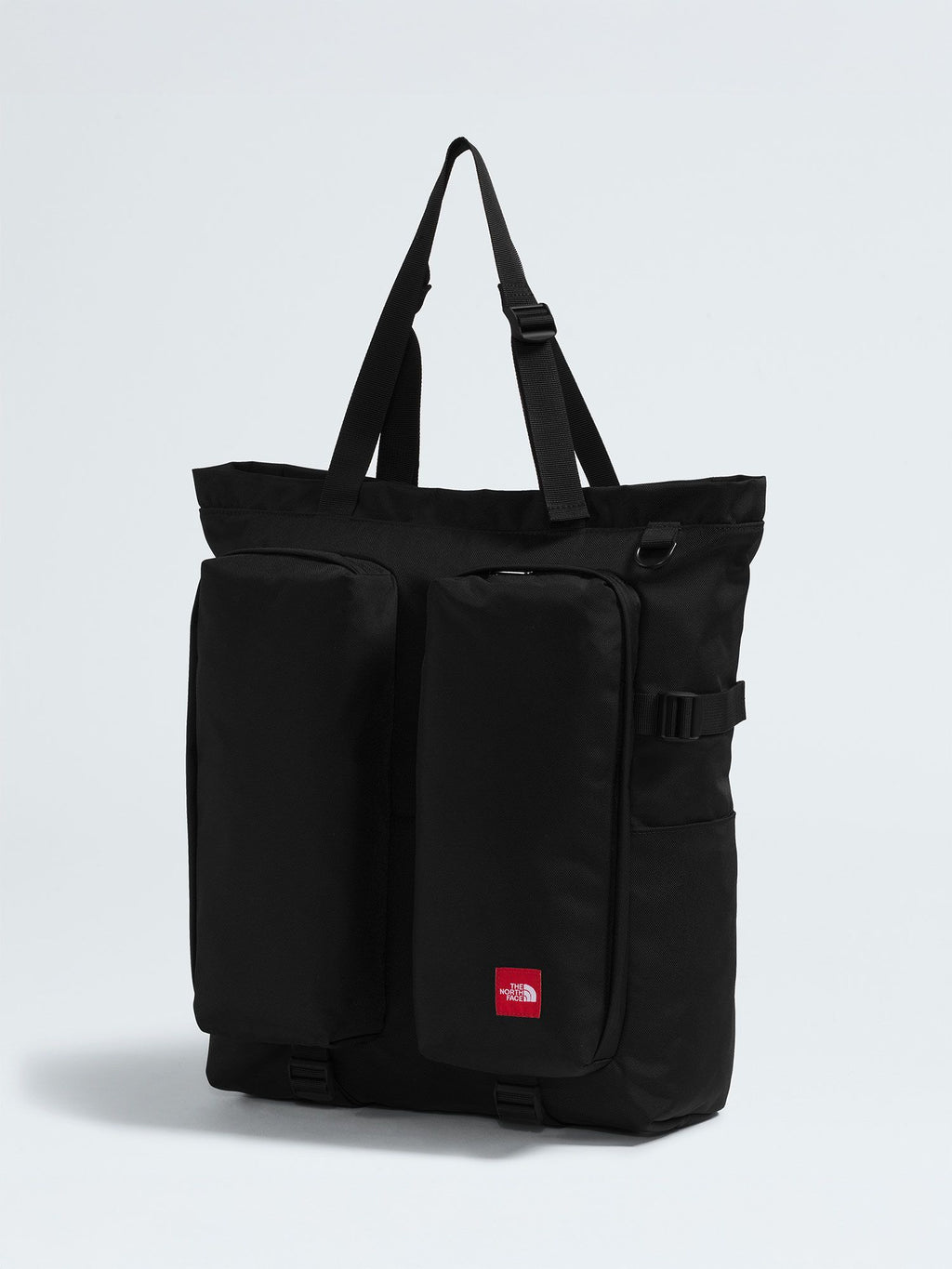 Red Box Tote Bag - Black