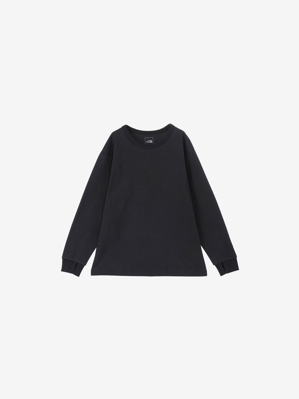 Long Sleeve City Chic Relaxed Tee (Kids) - Black