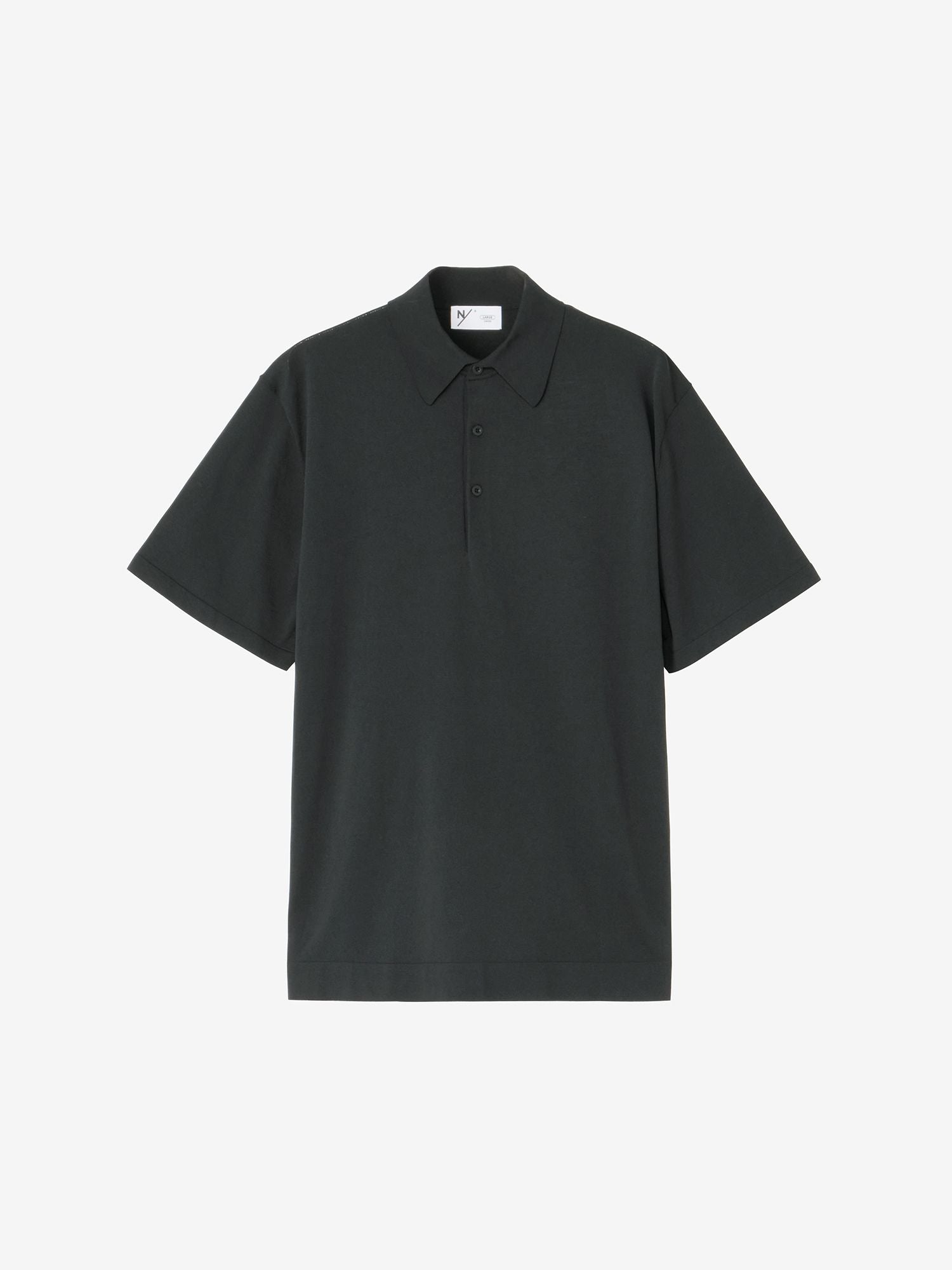 Komelina AS Knitting Polo Shirt (Unisex) - White