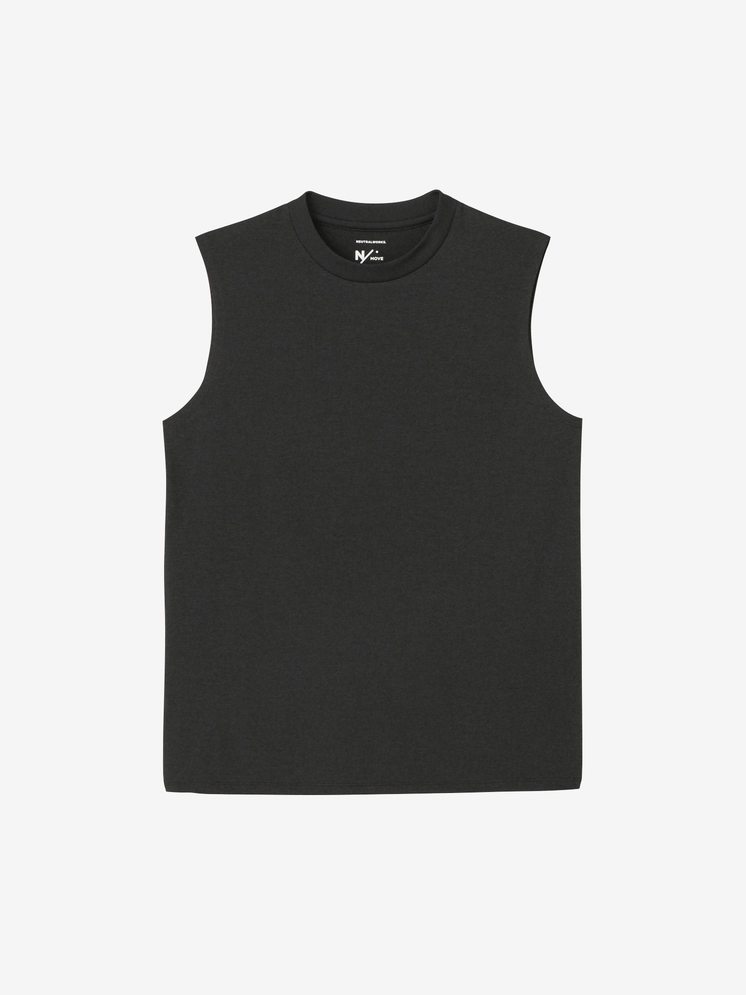 Hae Sleeveless Crew (Unisex) - Black