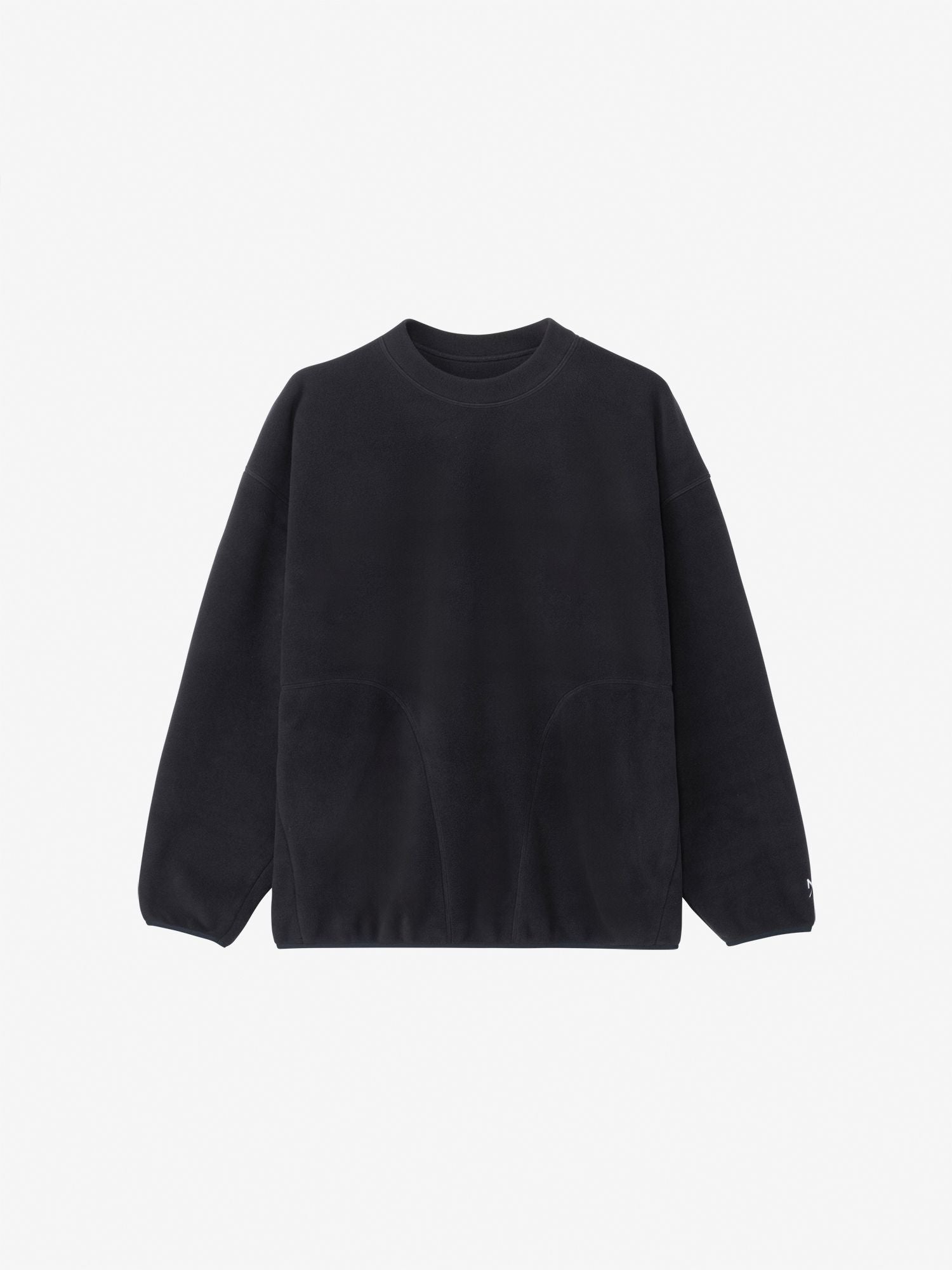 Ritia / Fleece Crew (Unisex) - Black