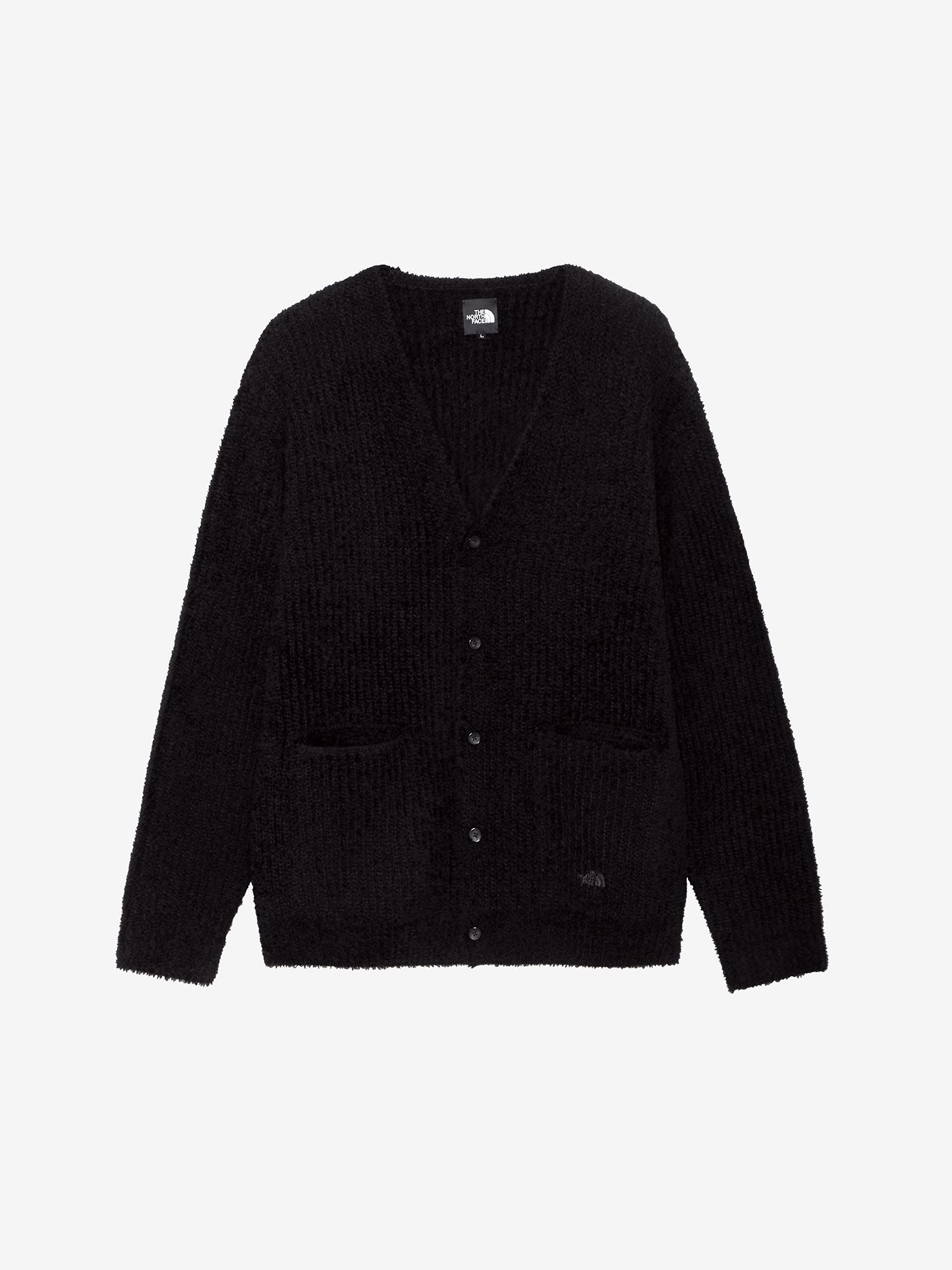 Alternative Feather Cardigan (Unisex) - Black