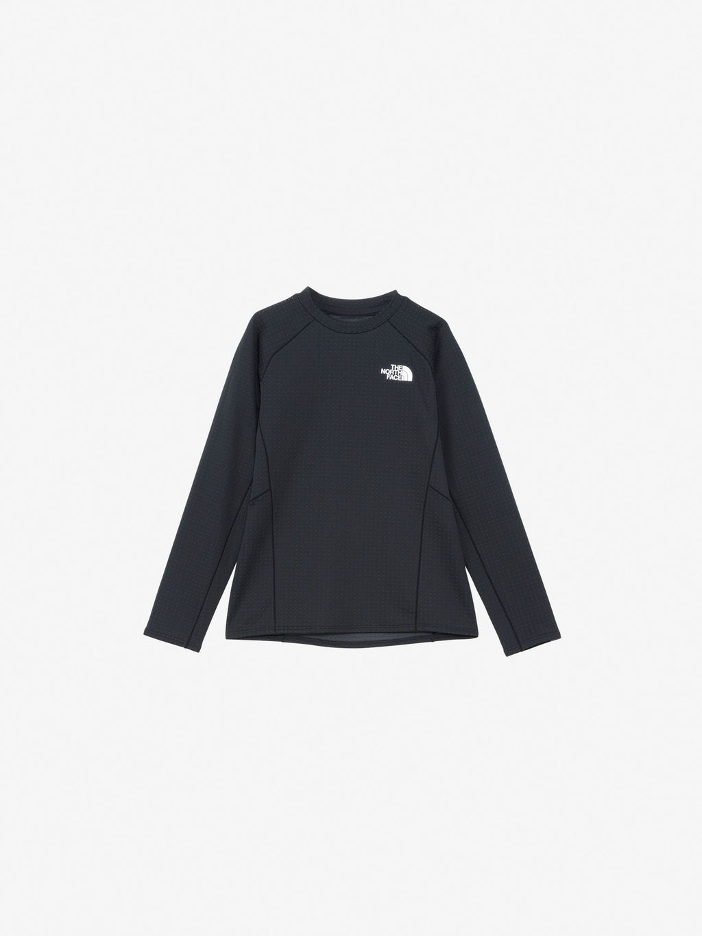 Long Sleeve Dry Dot Crew (Kids) - Black