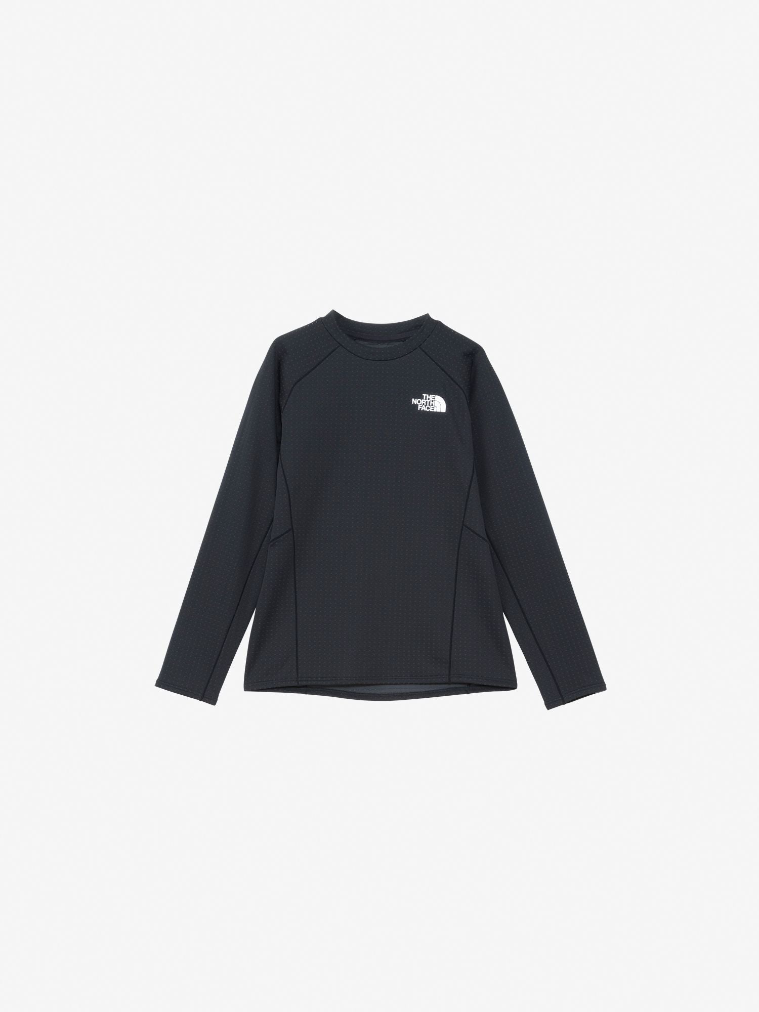Long Sleeve Dry Dot Crew (Kids) - Black