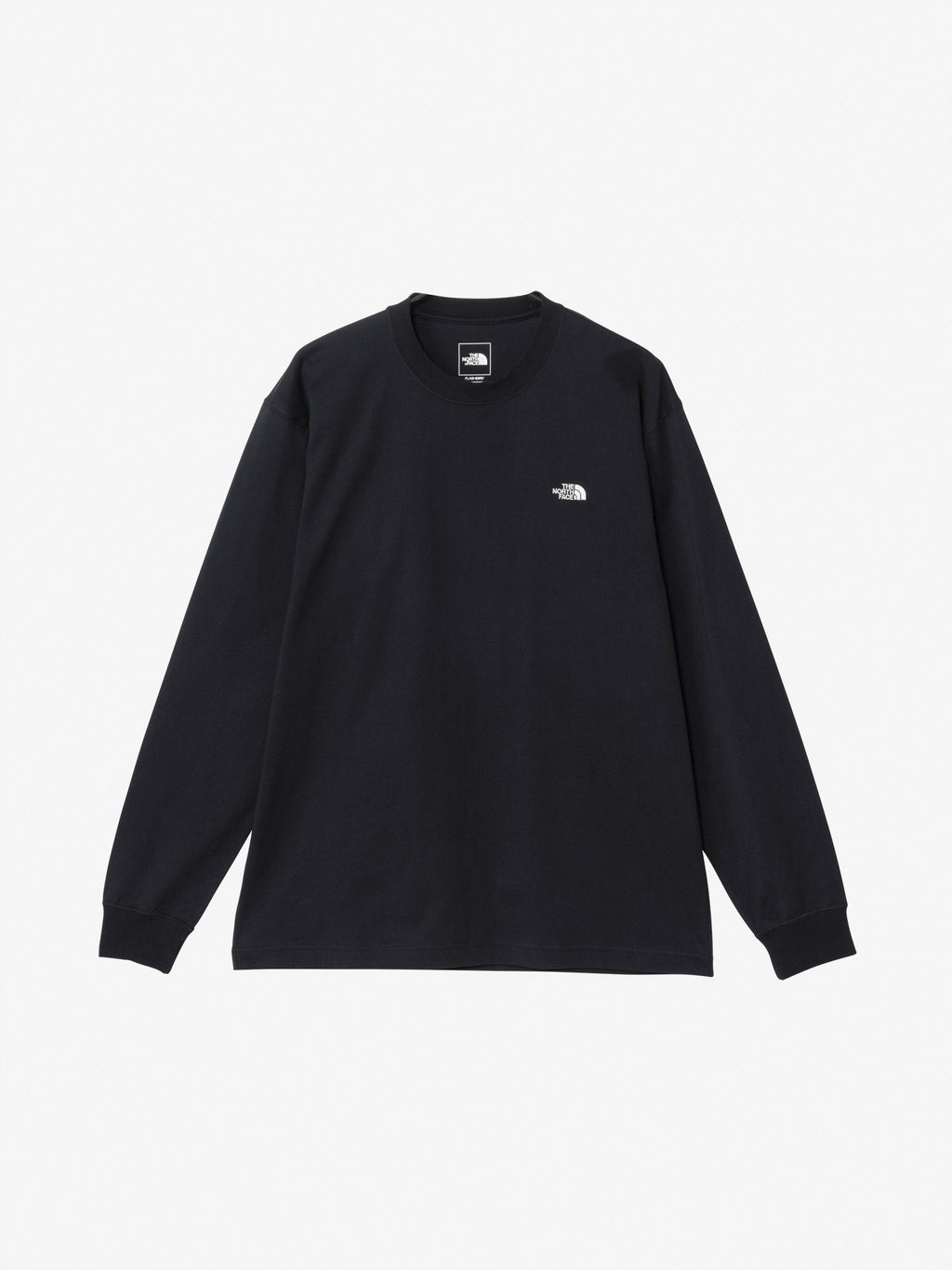 Long Sleeve Flash Dry Nuptse Cotton Tee (Men's) - White