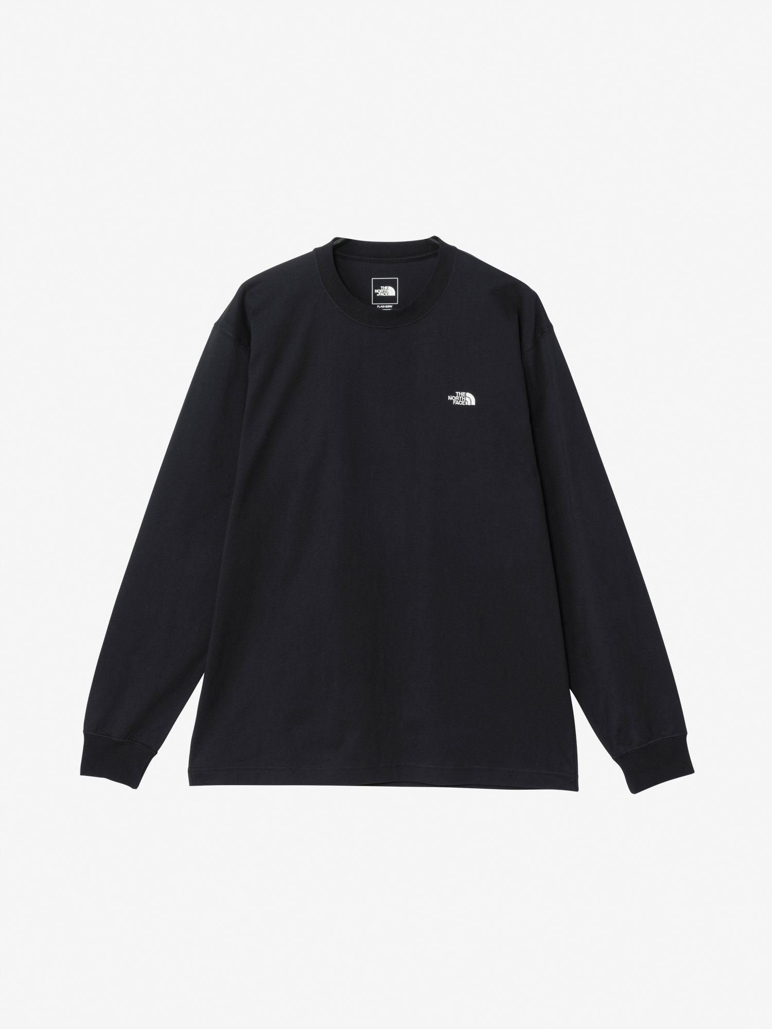 Long Sleeve Flash Dry Nuptse Cotton Tee (Men's) - White