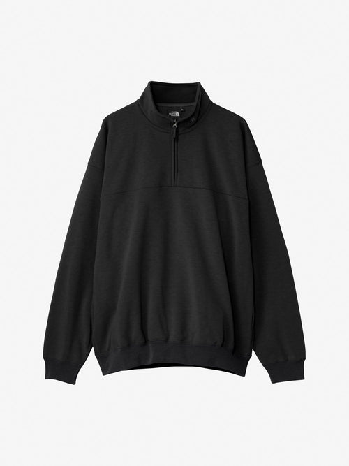 All Right Half Zip (Unisex) - Black