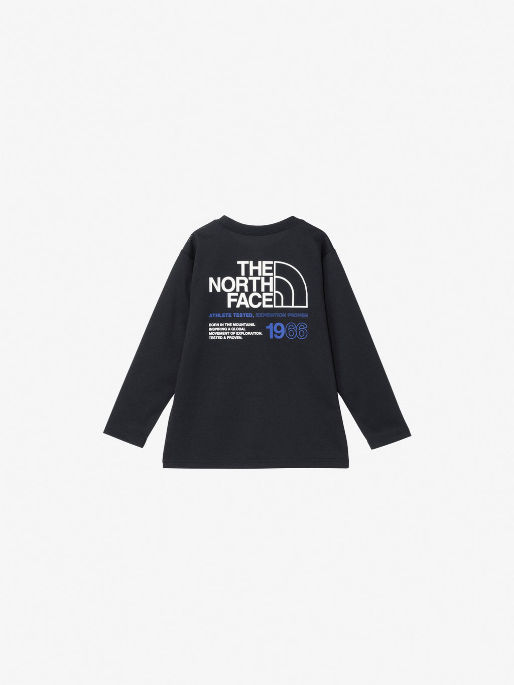 Long Sleeve 66 Logo Tee (Kids) - White