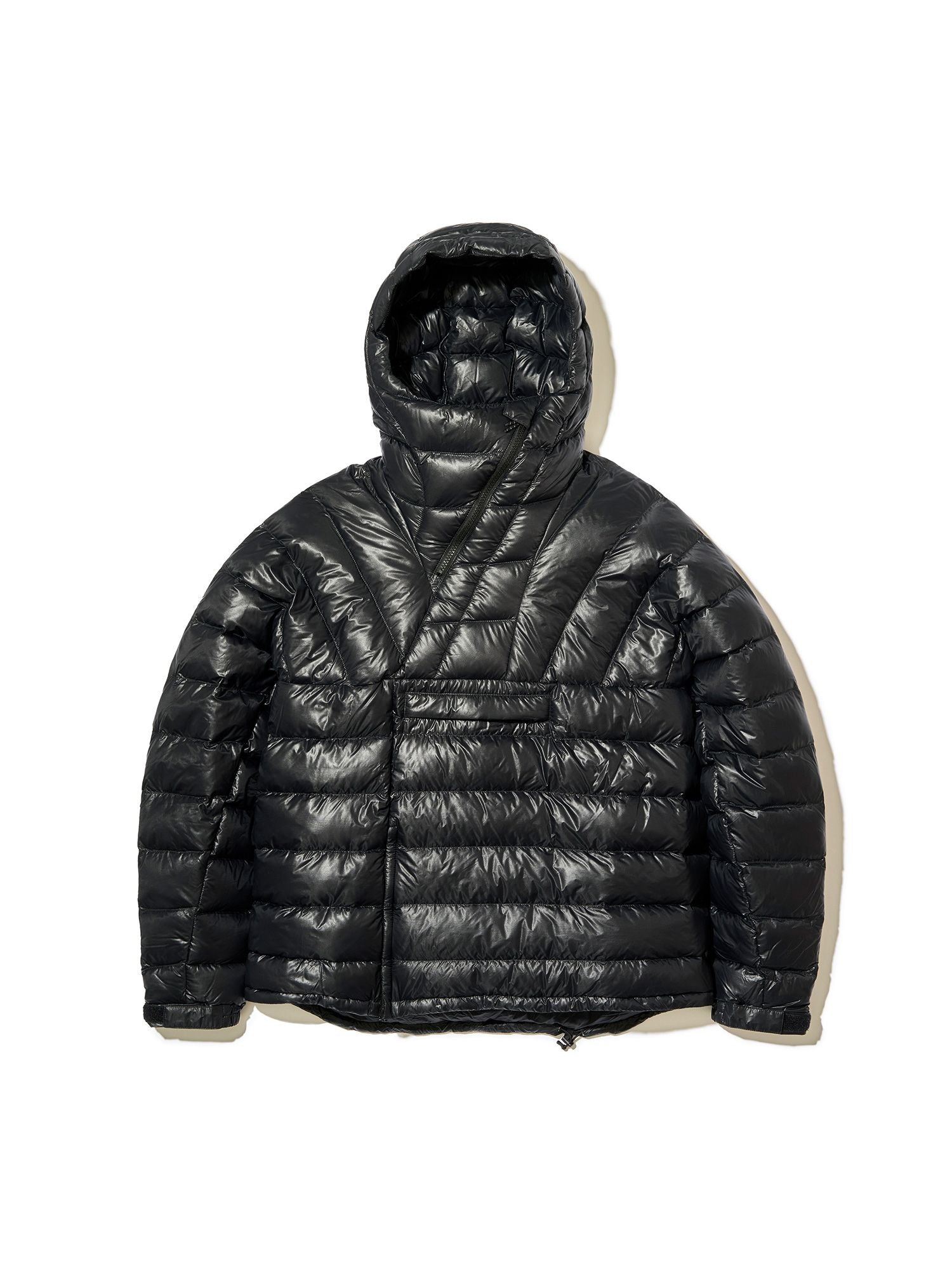 Uzumaki / Singrid Down Anorak (Unisex) - Black