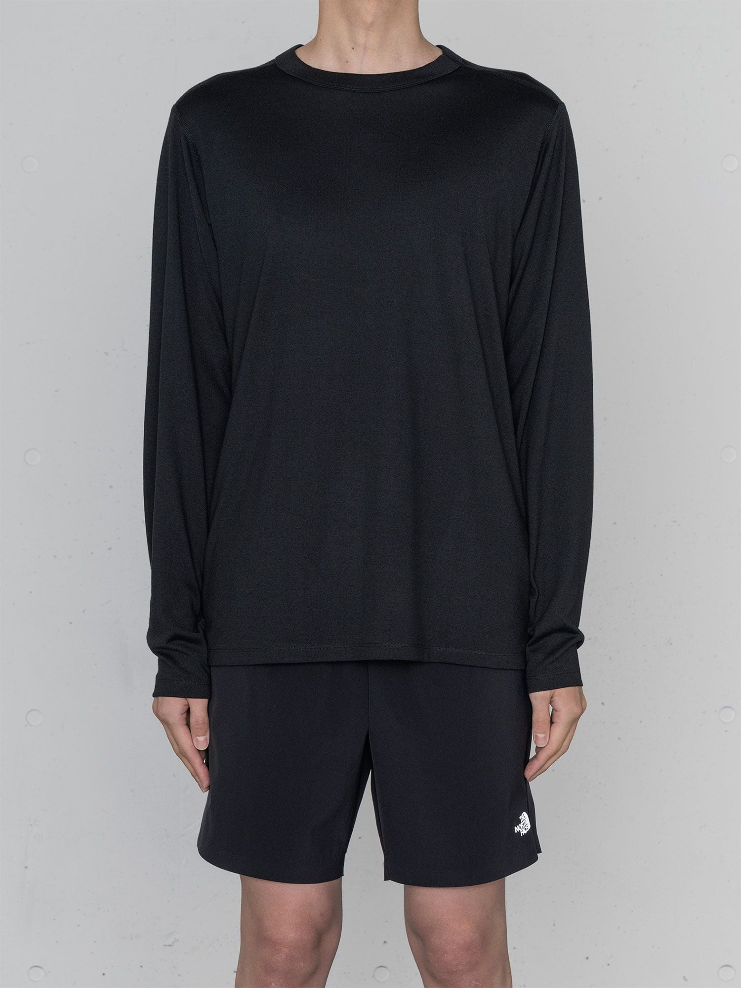 HYKE Long Sleeve Merino Trail Crew (Men's) - Black