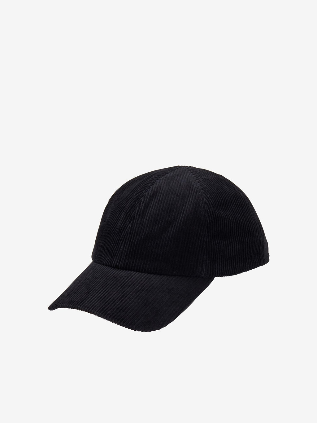 Corduroy Cap (Unisex) - Black