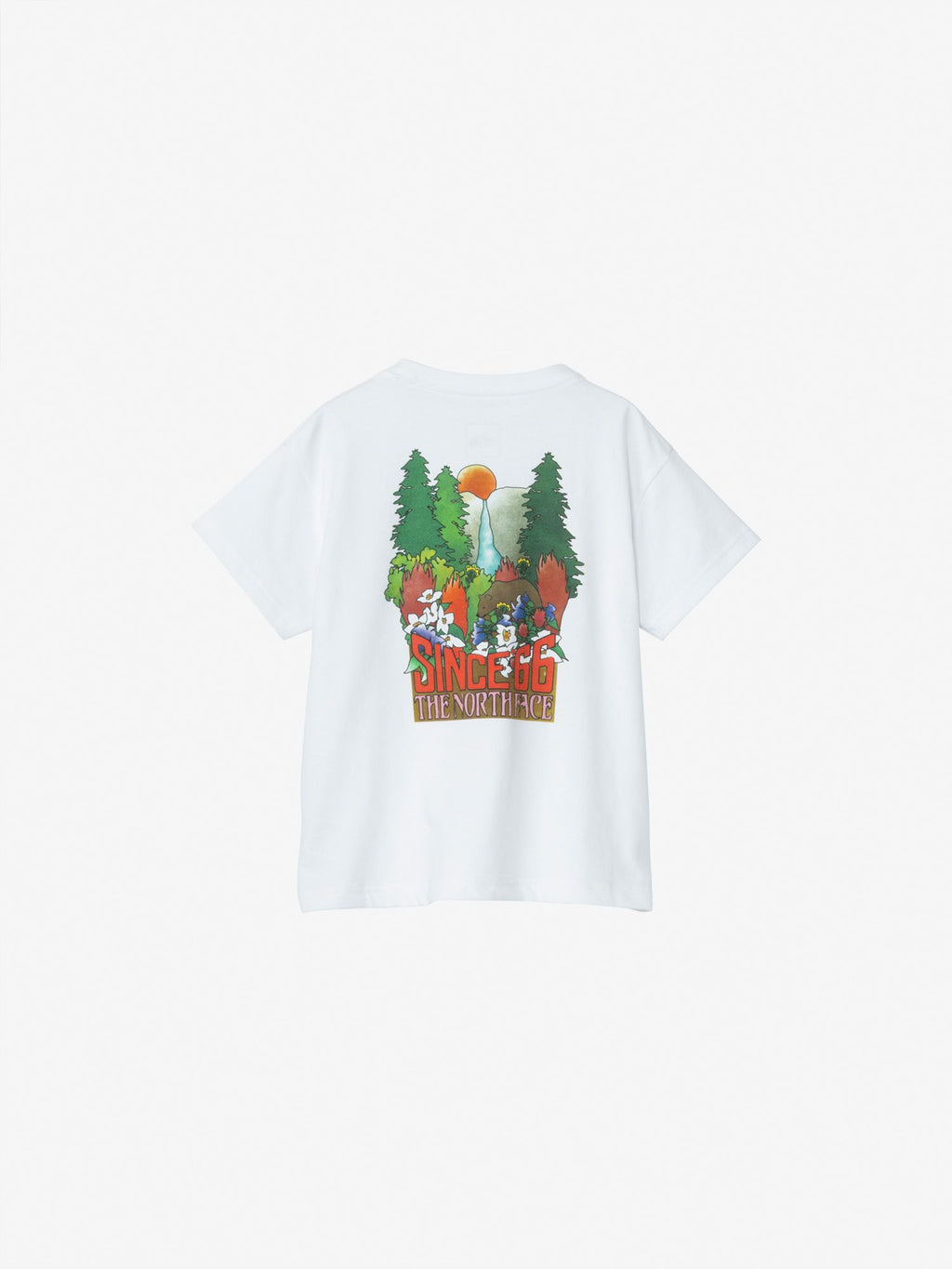 Toddler Short Sleeve Yosemite Fall Tee (Kids) - White