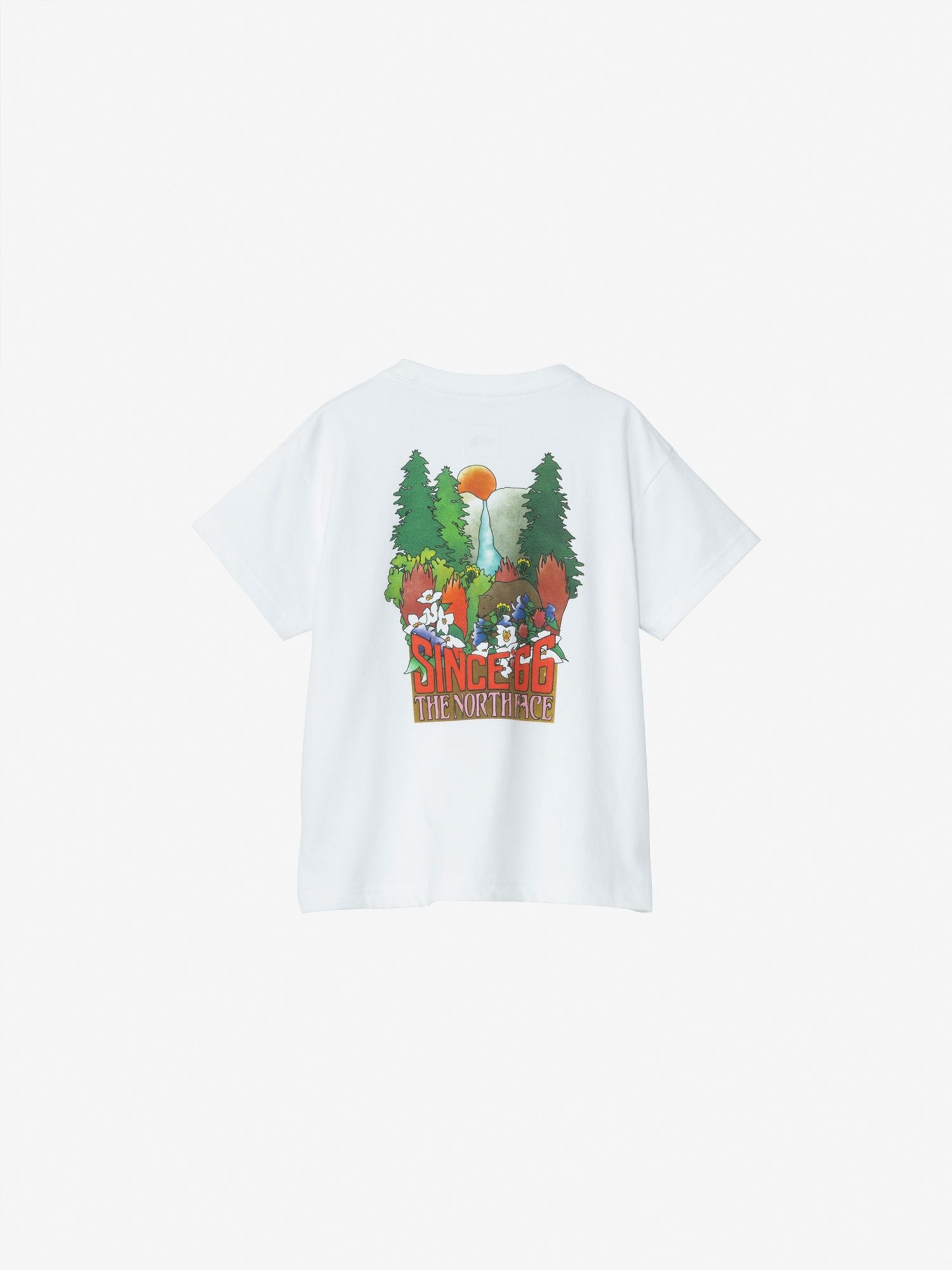 Toddler Short Sleeve Yosemite Fall Tee (Kids) - White
