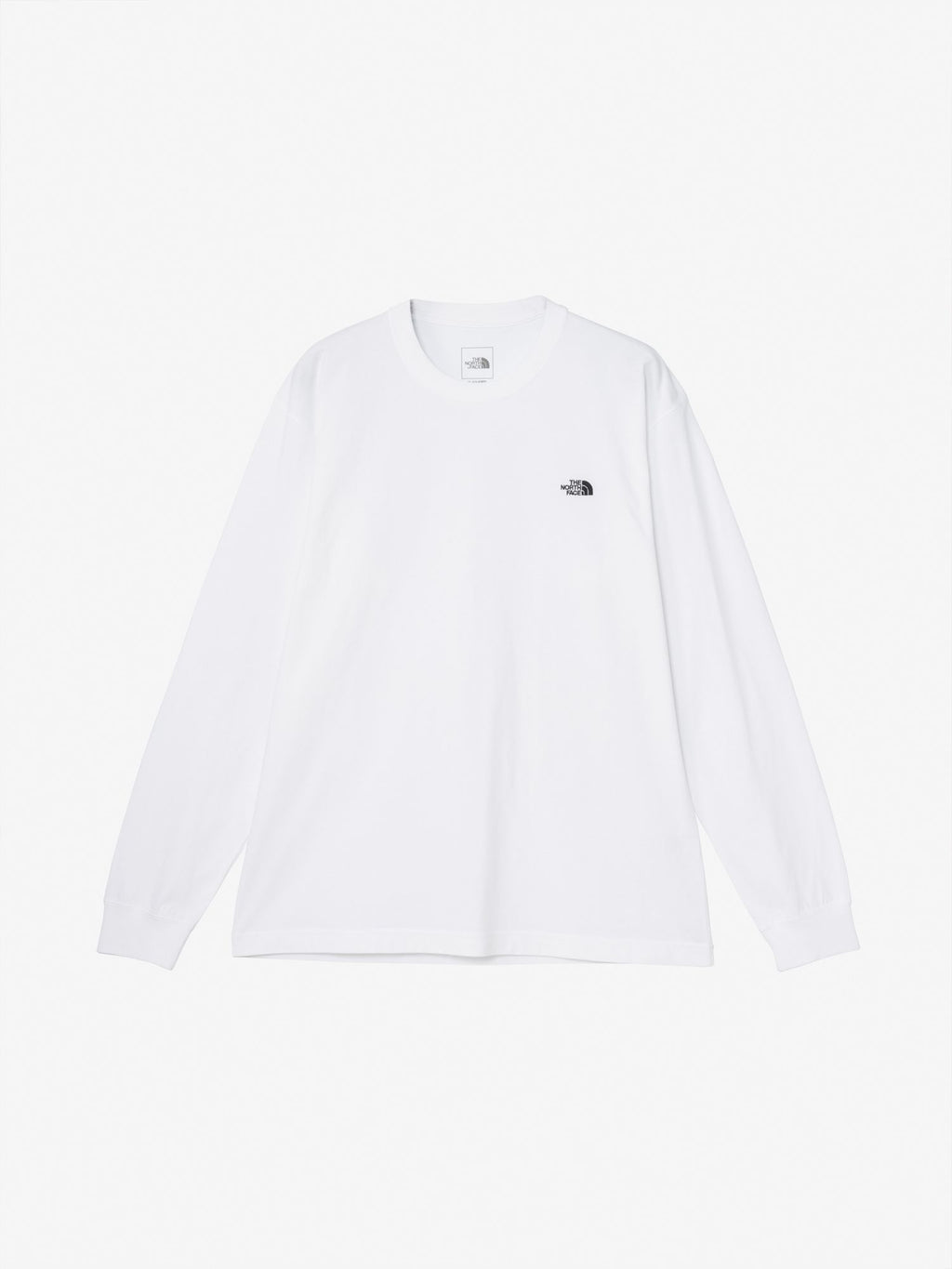 Long Sleeve Flash Dry Nuptse Cotton Tee (Men's) - Mix Gray