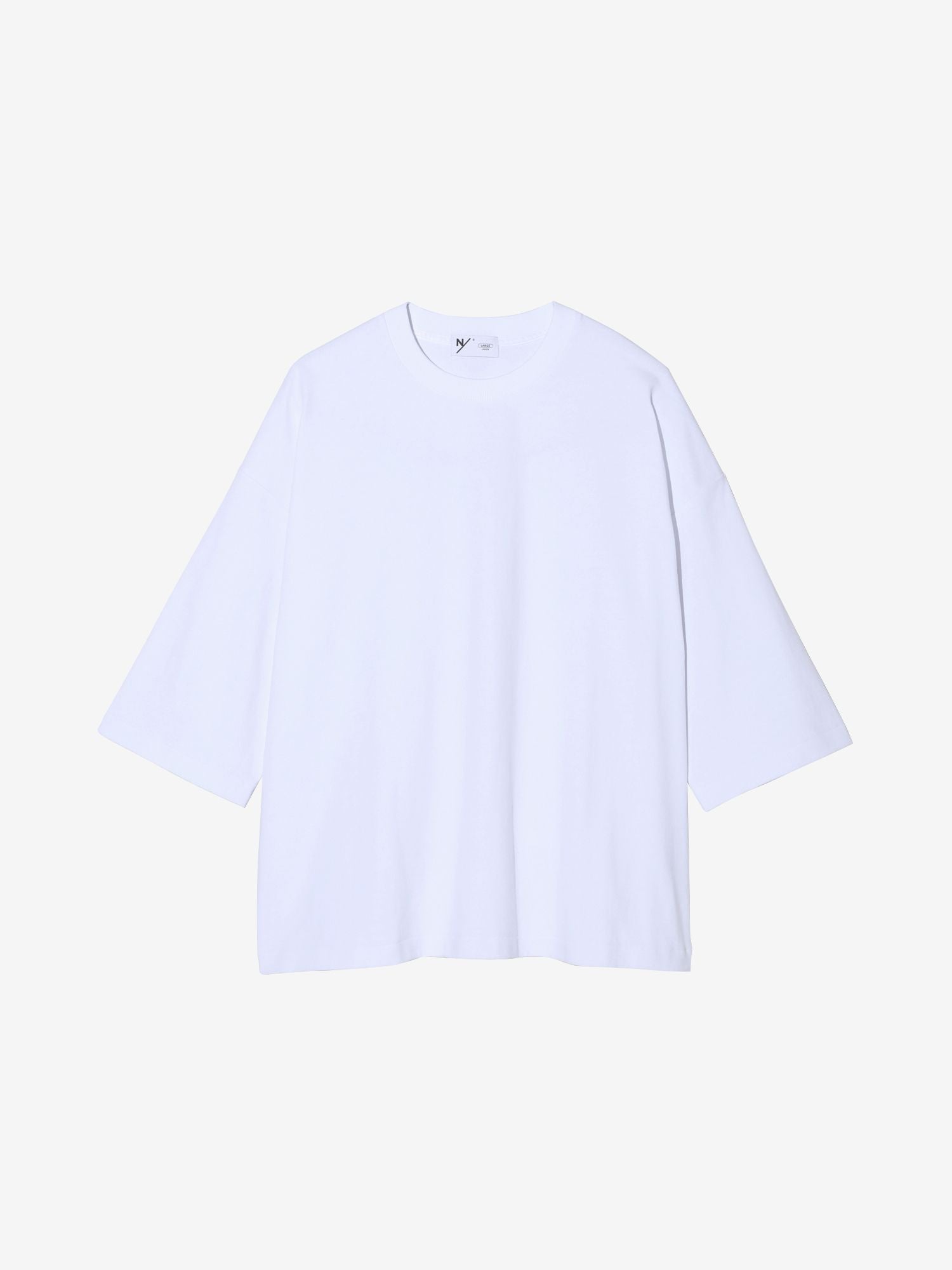 Medium Dry Jersey Big Tee (Unisex) - White