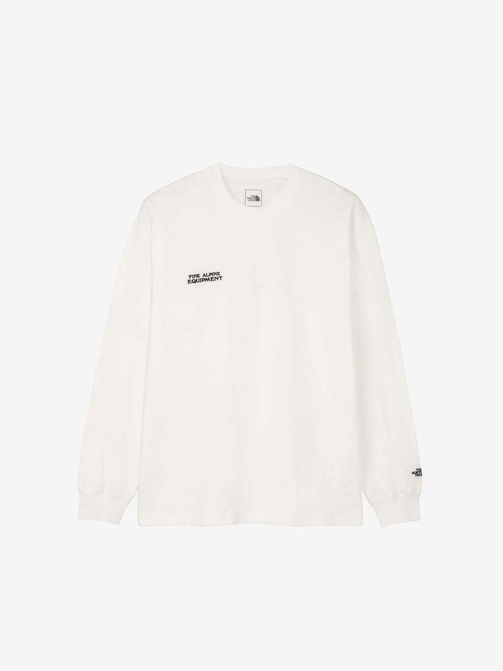 Long Sleeve Fine Alpine Tee (Unisex) - White
