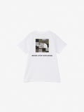 Short Sleeve Block Logo Tee (Kids) - White