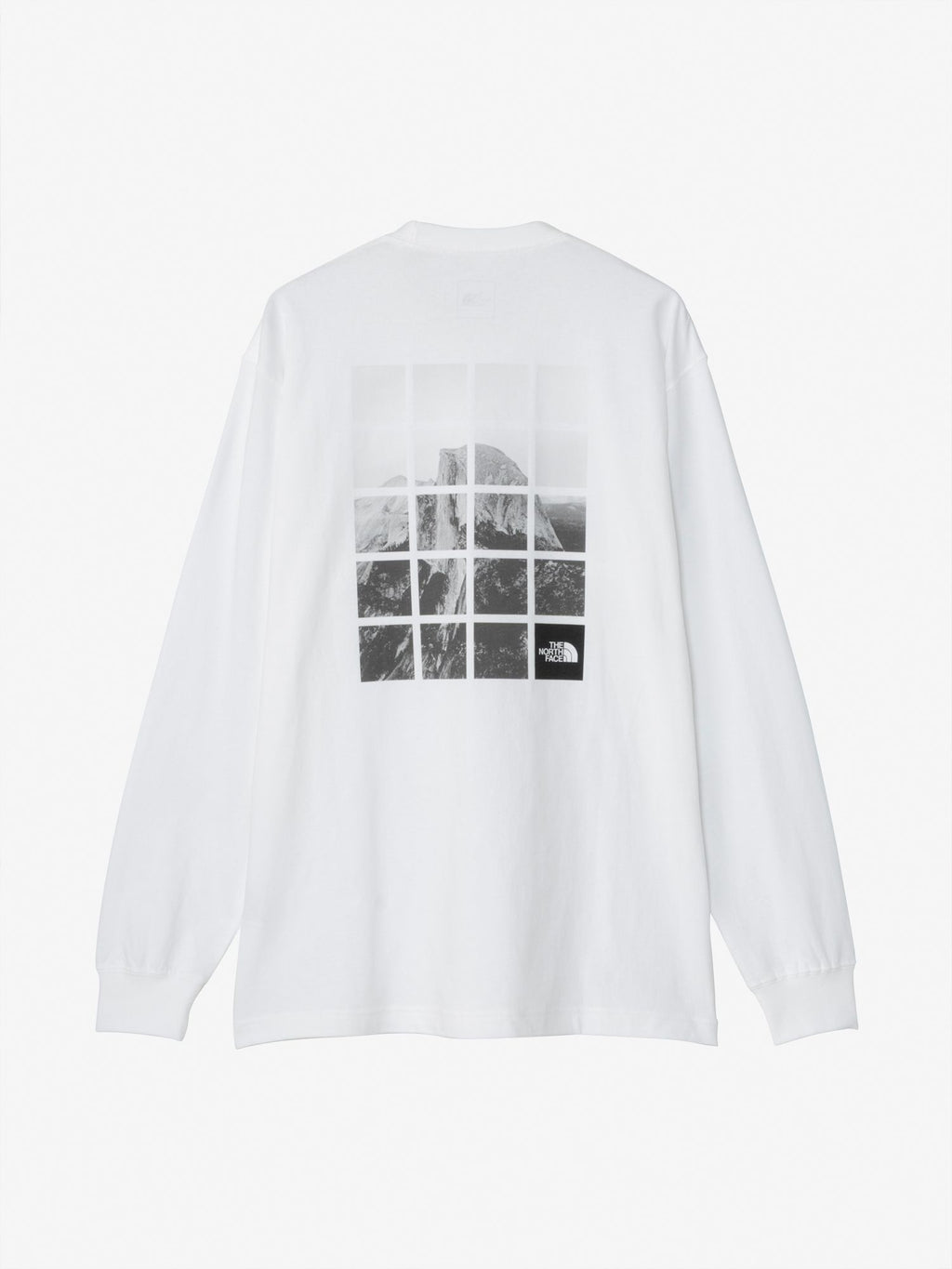 Long Sleeve Half Dome Window Tee (Unisex) - White