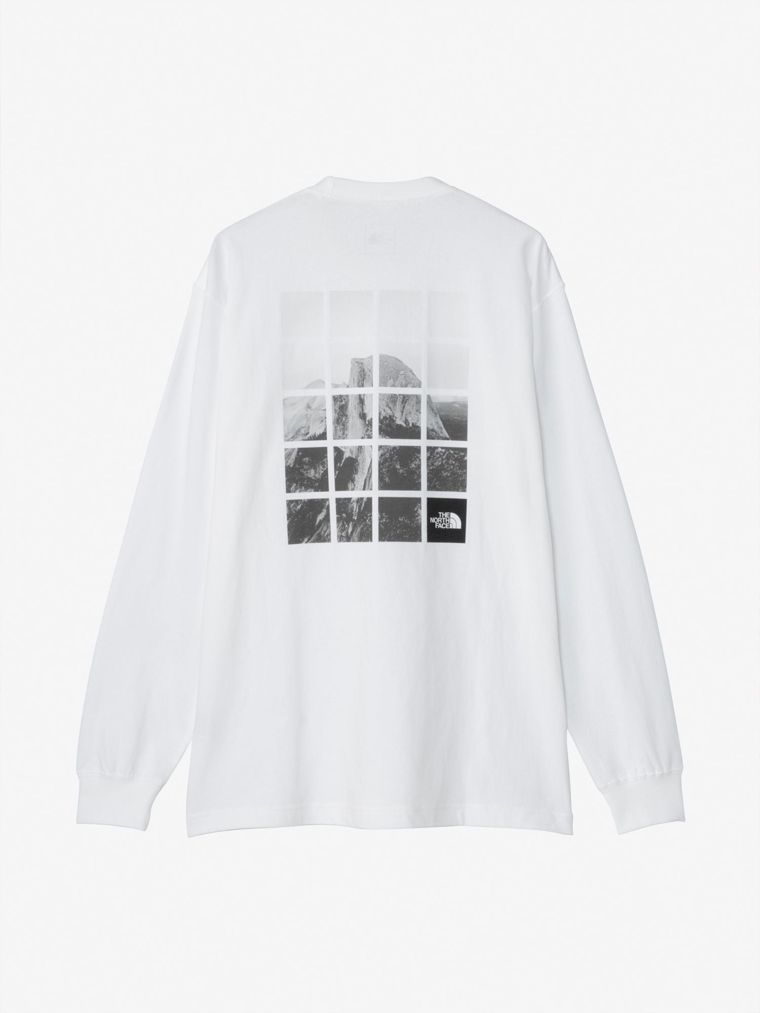 Long Sleeve Half Dome Window Tee (Unisex) - White
