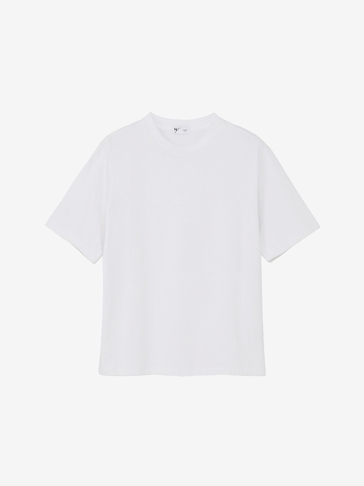 Medium Dry Jersey Big Tee (Unisex) - White