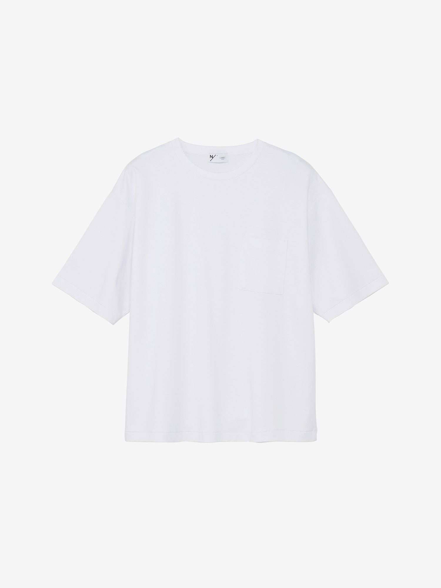Smooth Comfort Big Tee with Pocket (Men's) - White