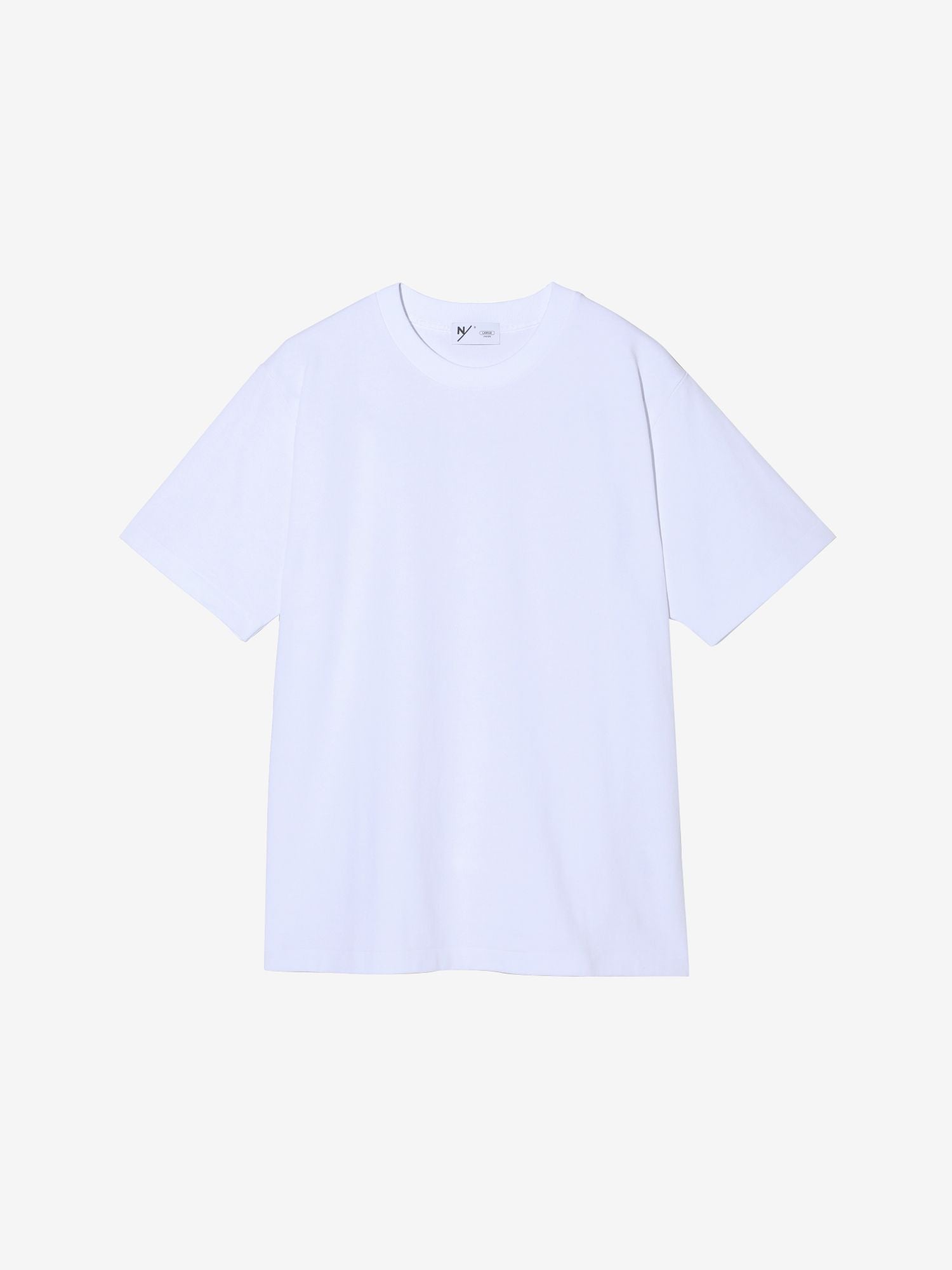 Medium Dry Jersey Short Sleeve Crew (Unisex) - White
