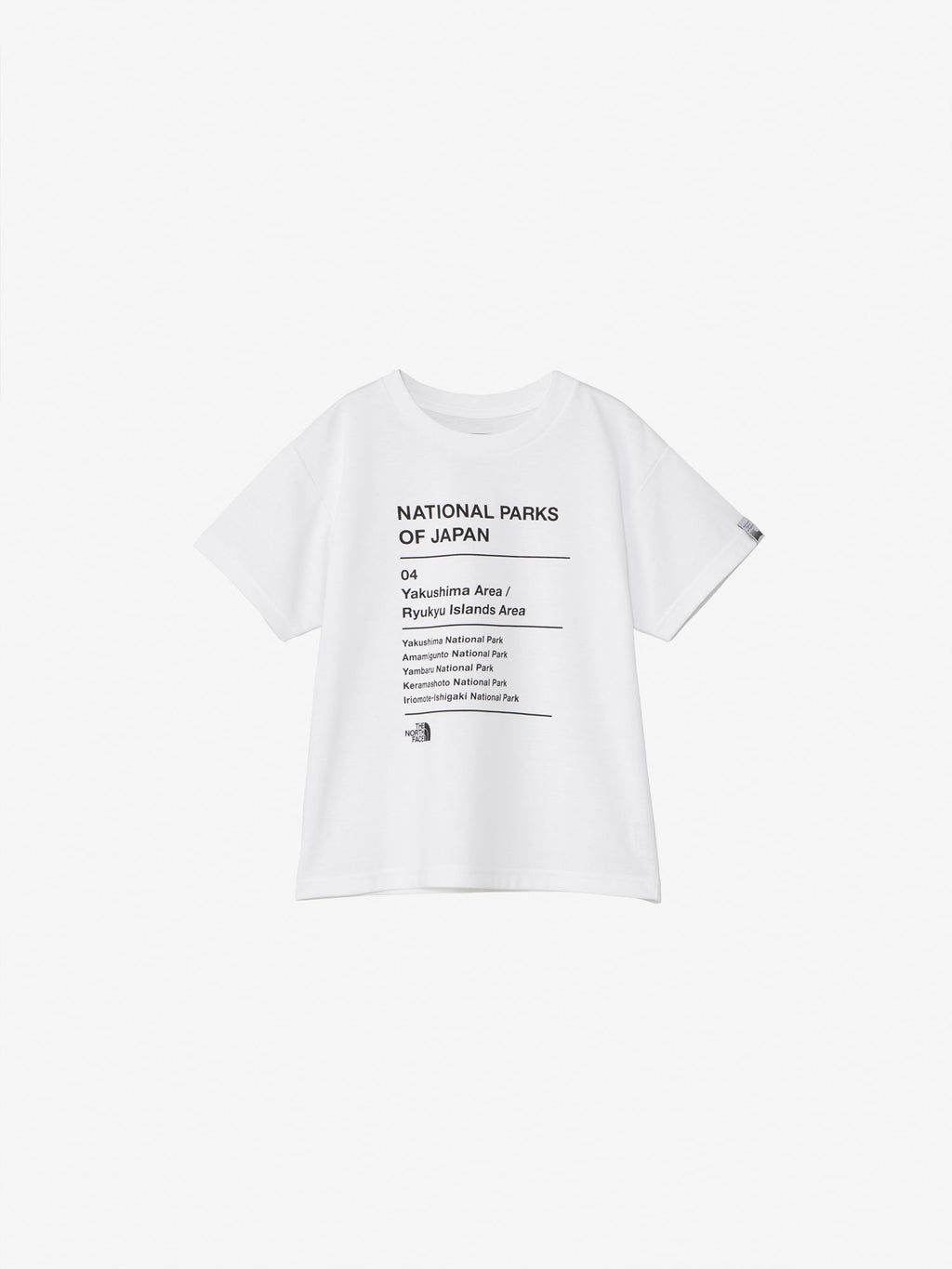 Short Sleeve National Park Tee (Kids) - White