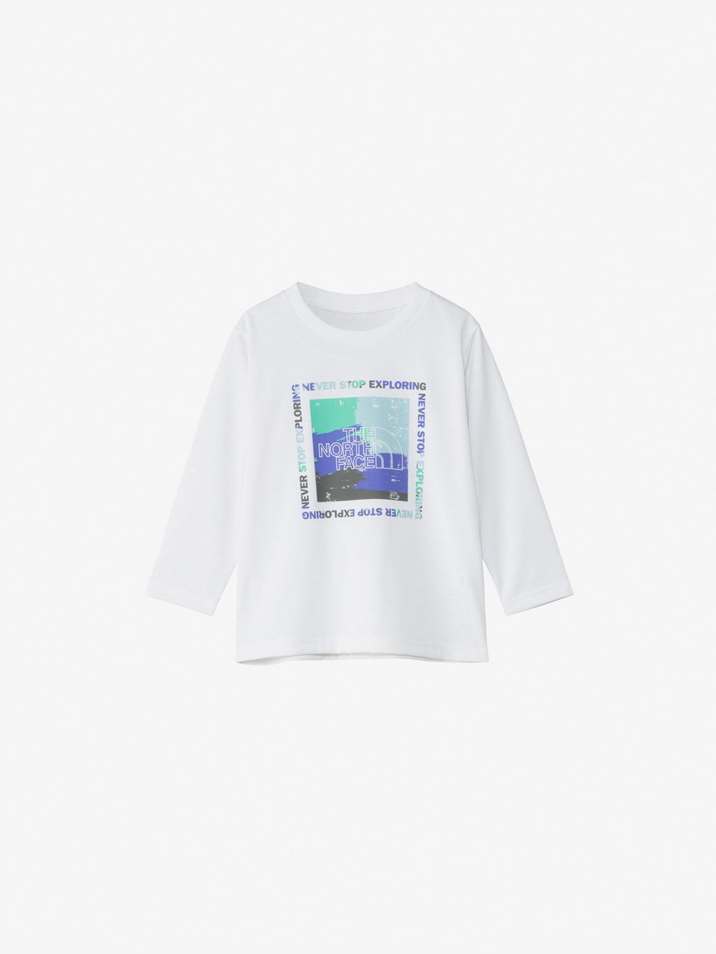 Toddler Long Sleeve ES Get Moteted Graphic Tee (Kids) - White
