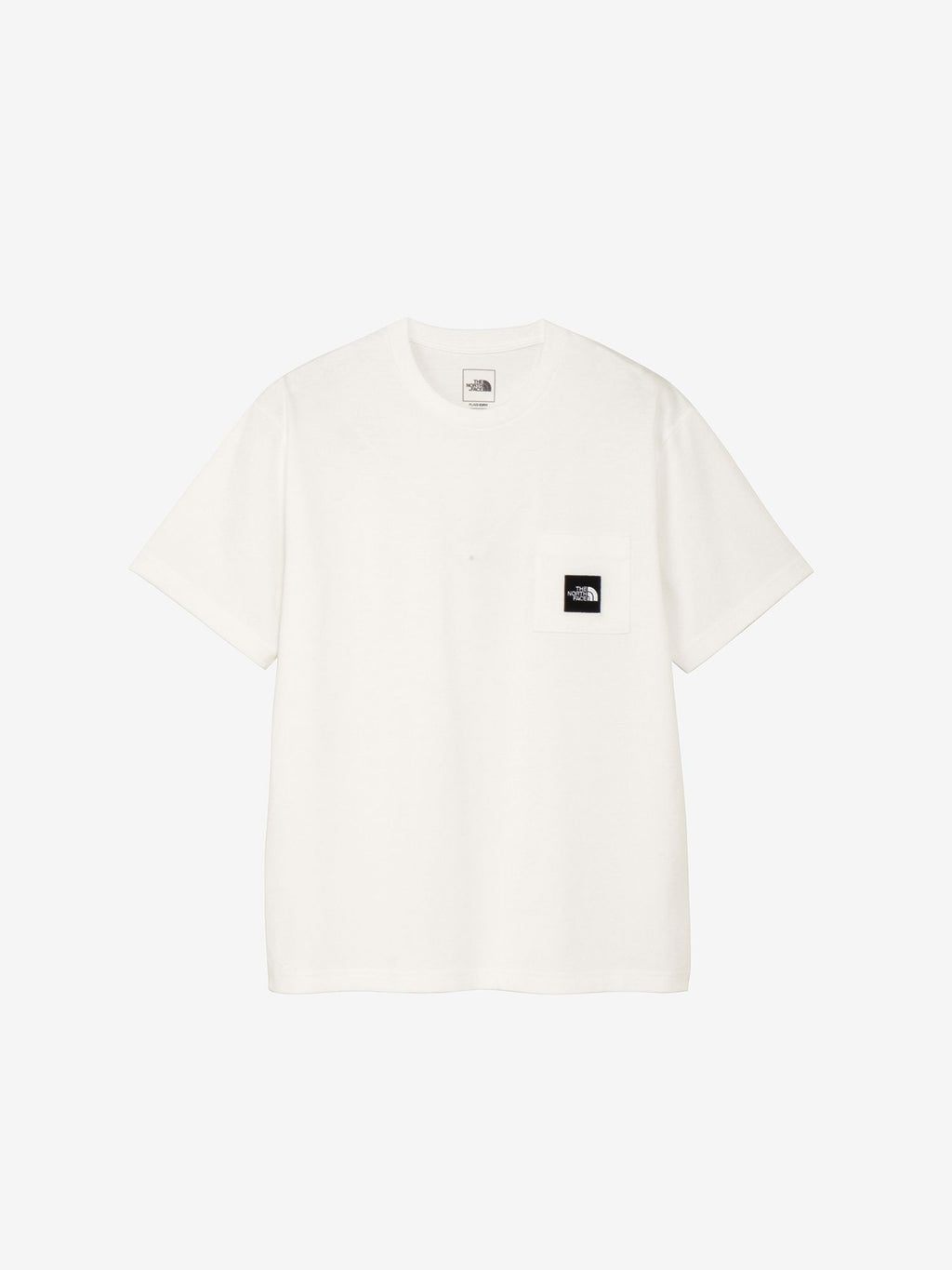 Short Sleeve Square Logo Pocket Tee (Men's) - White