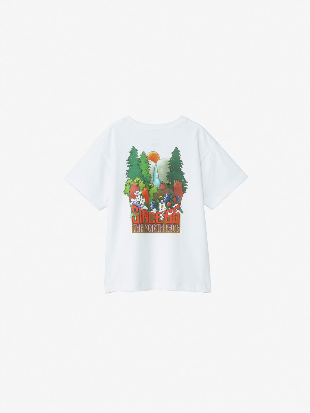 Short Sleeve Yosemite Fall Tee (Kids) - White