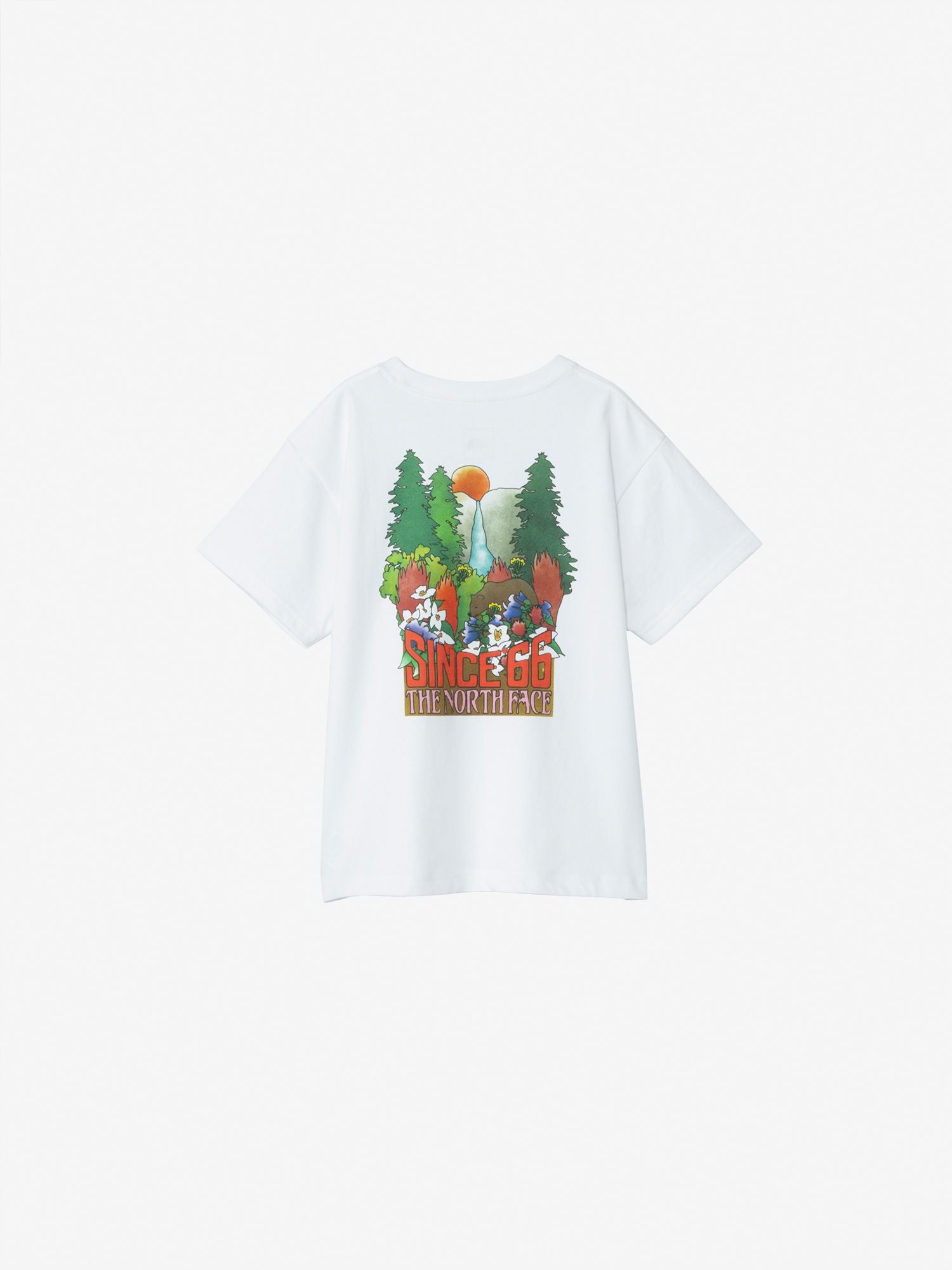 Short Sleeve Yosemite Fall Tee (Kids) - White