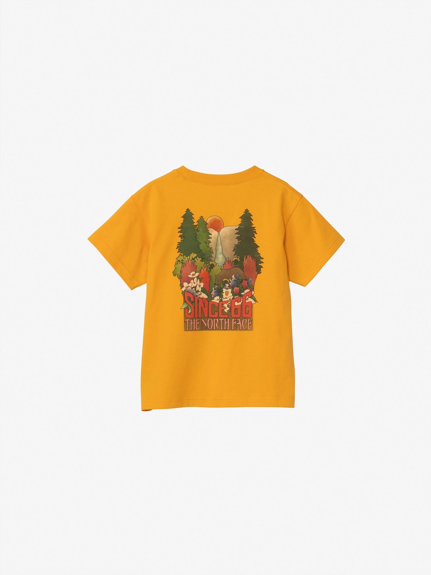 Toddler Short Sleeve Yosemite Fall Tee (Kids) - Summit Gold