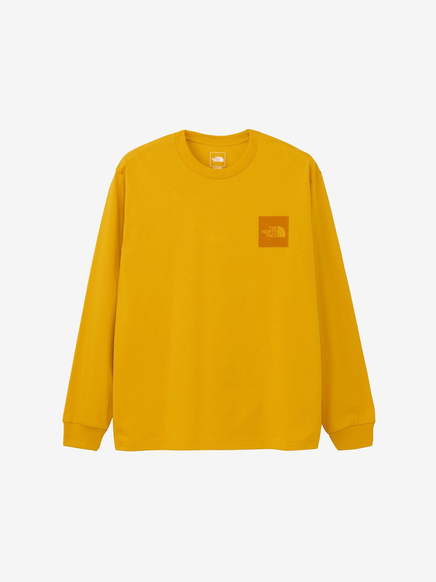 Long Sleeve Square Logo Tee (Unisex) - Summit Gold