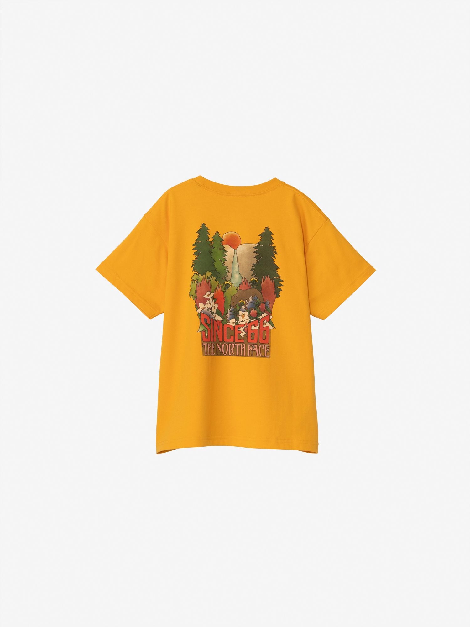 Short Sleeve Yosemite Fall Tee (Kids) - Summit Gold