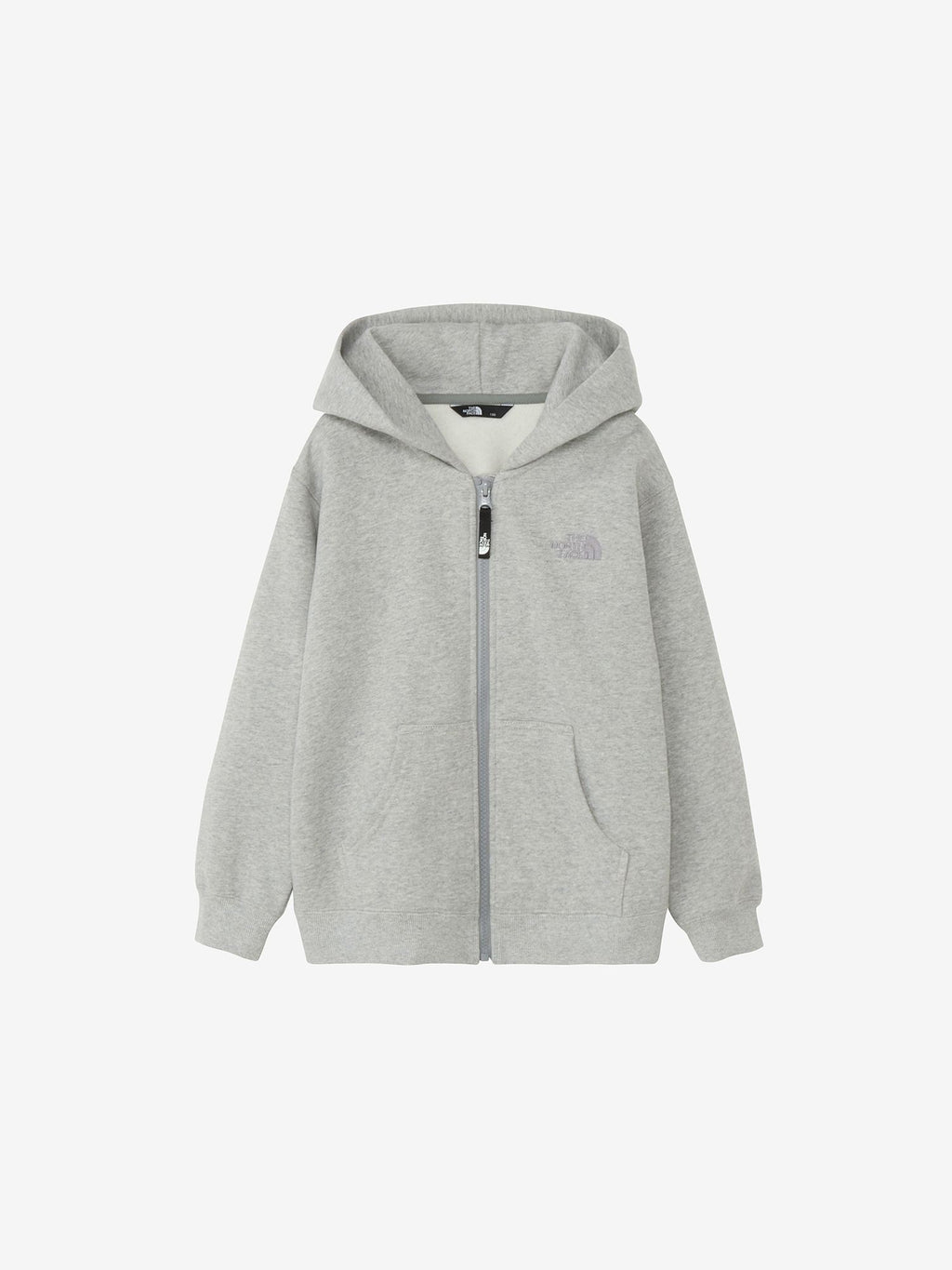 Rear View Full Zip Hoodie (Kids) - Mix Gray