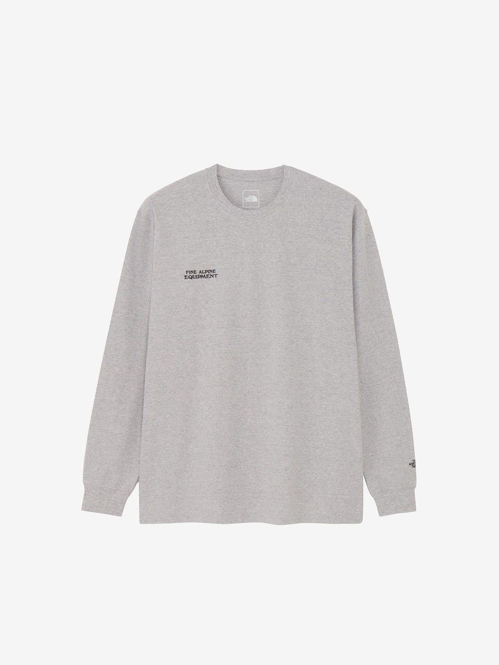 Long Sleeve Fine Alpine Tee (Unisex) - Mix Gray