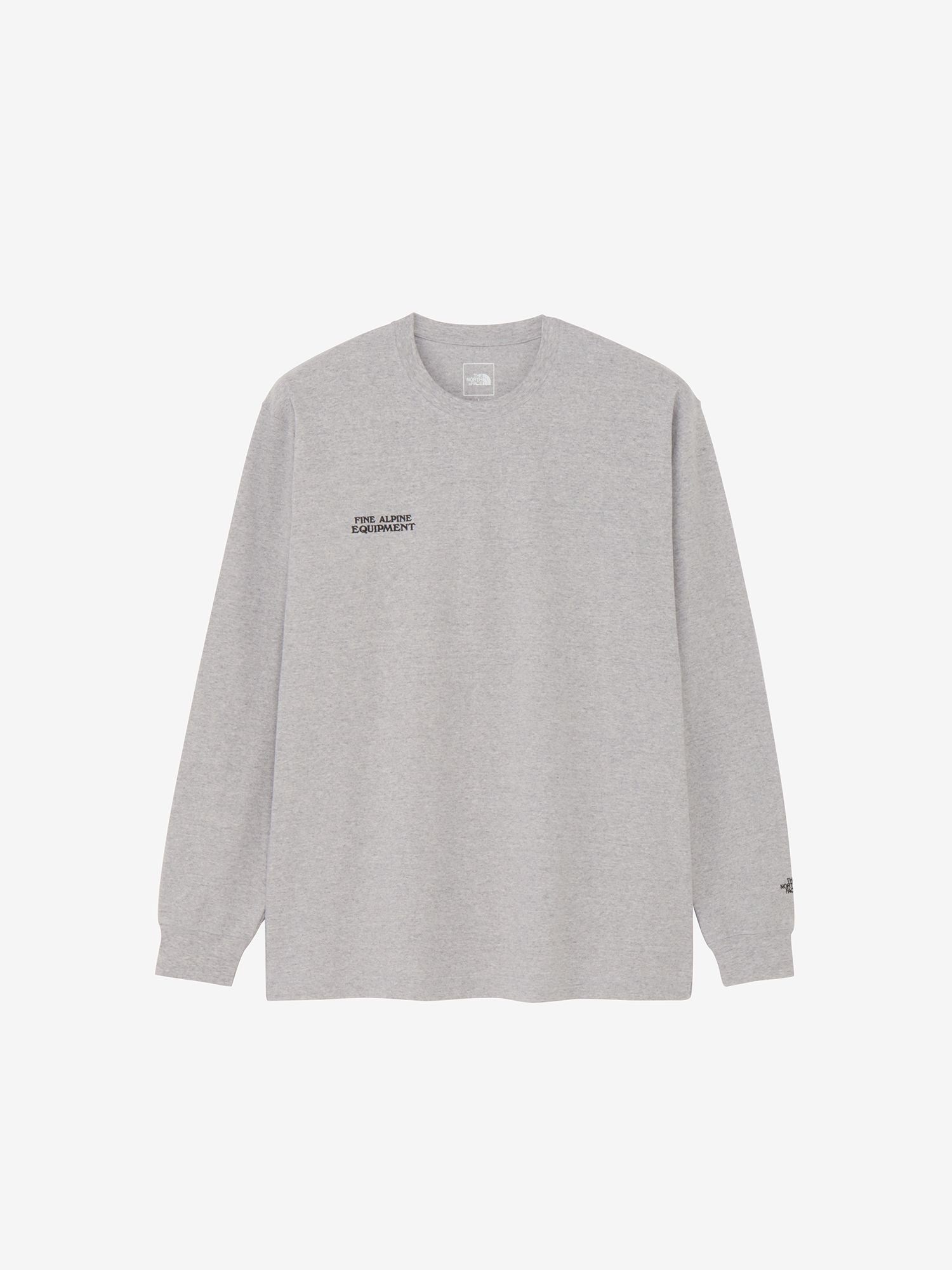 Long Sleeve Fine Alpine Tee (Unisex) - Mix Gray