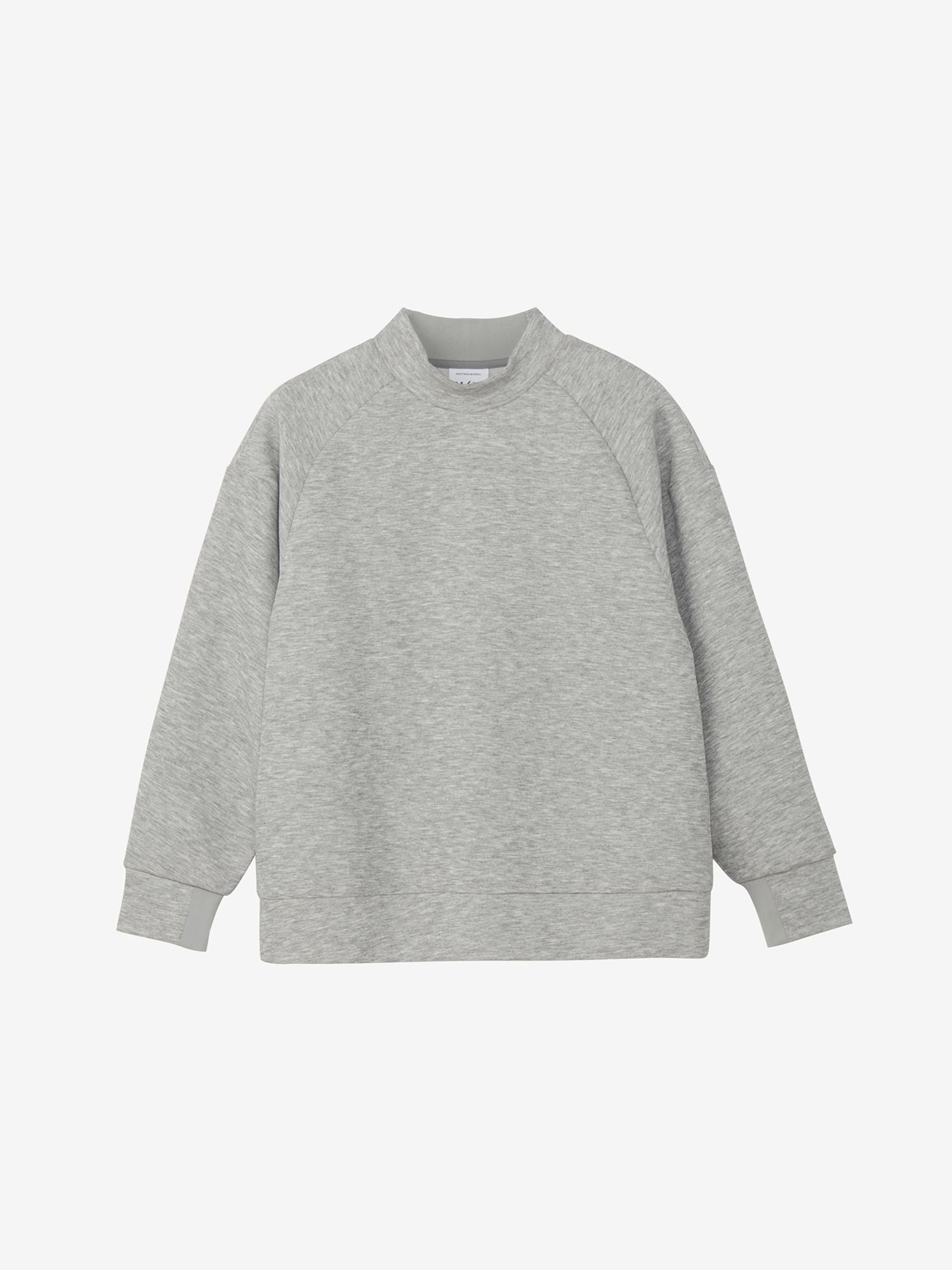 Agave/ Air Jersey Crew (Unisex) - Mixed Gray