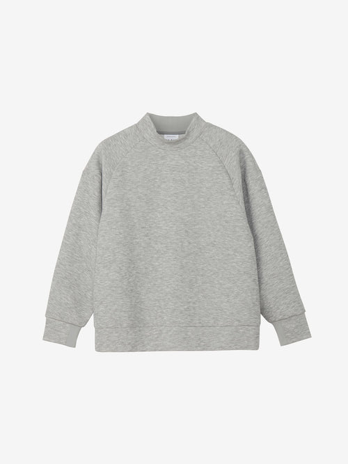 Agave/ Air Jersey Crew (Unisex) - Mixed Gray