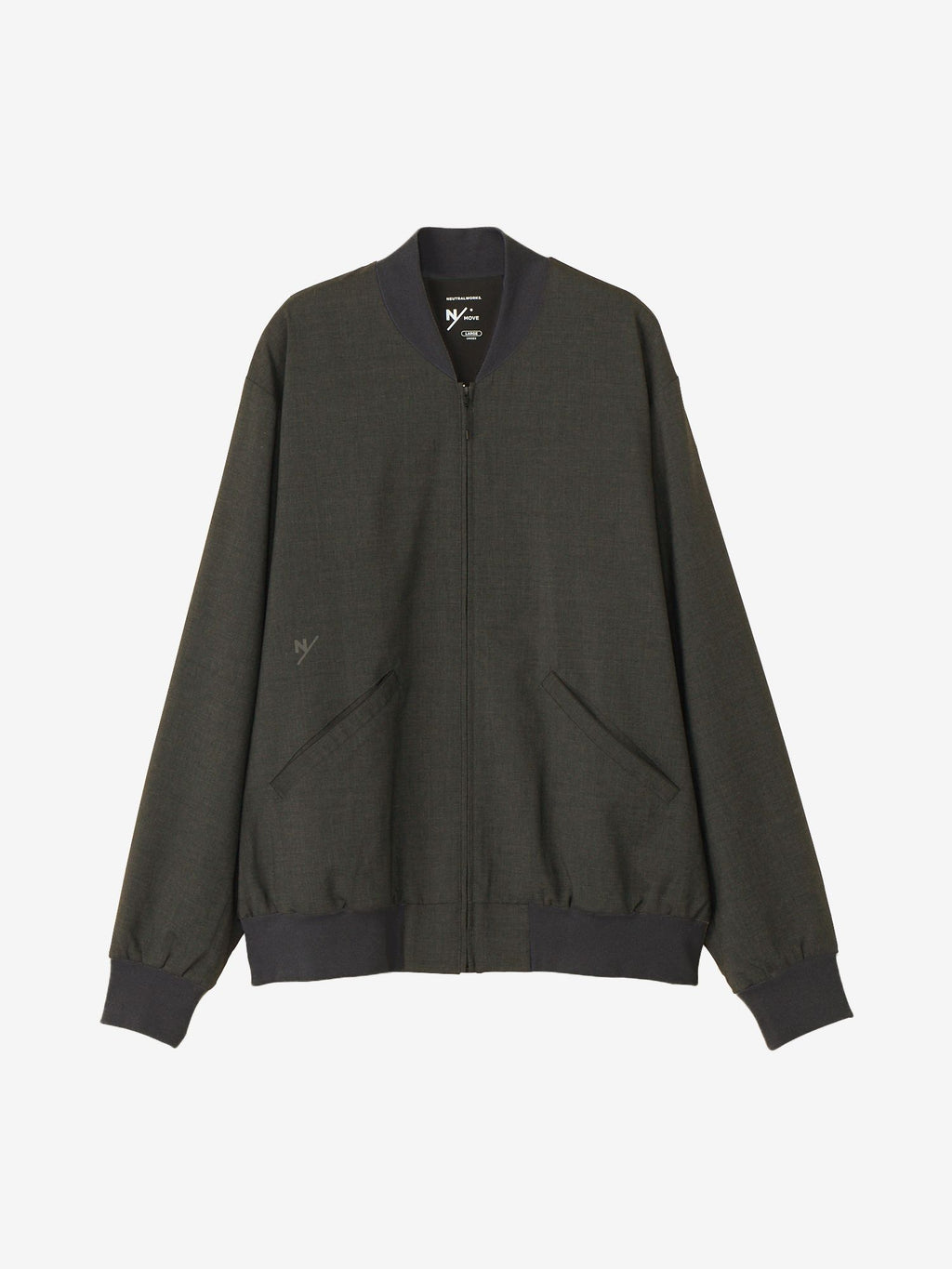 Newsboy / Wool Jacket (Unisex) - Mix Charcoal