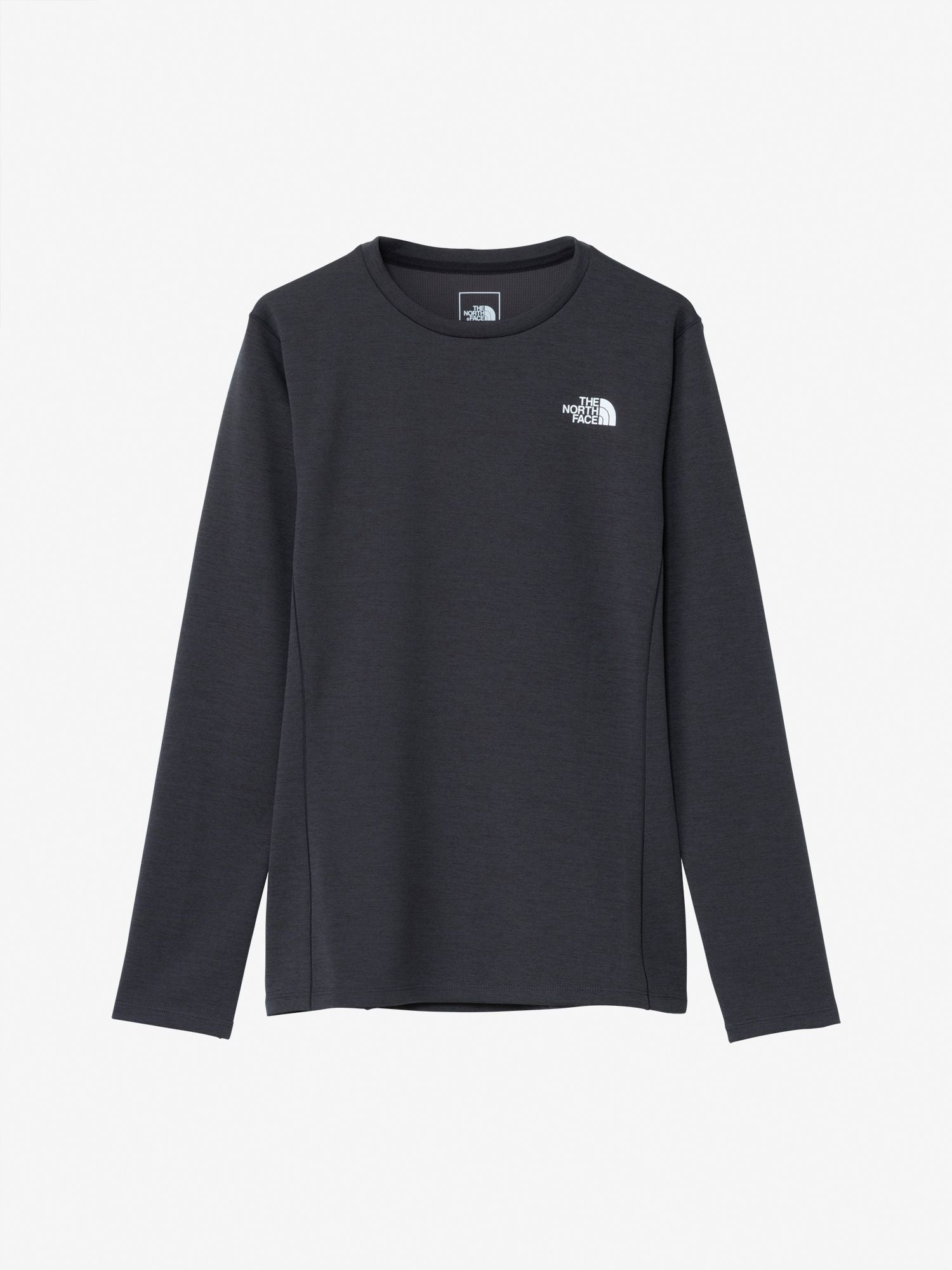 Long Sleeve QD Mid Crew (Women's) - Mix Charcoal