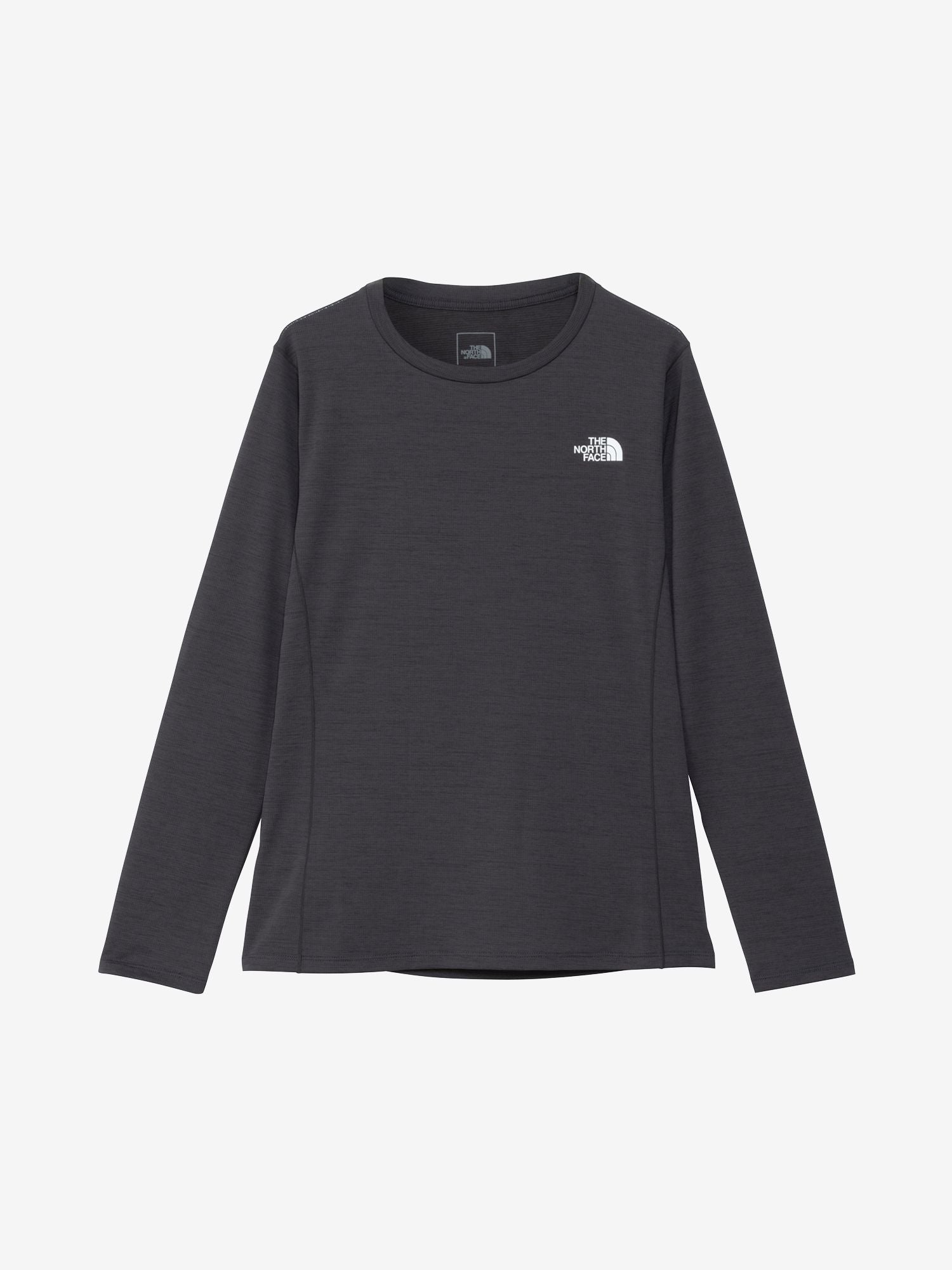 Long Sleeve FlashDry Seeded Crew (Women's) - Mix Charcoal