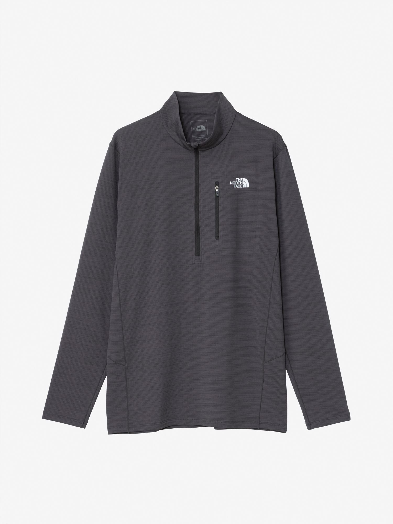 Long Sleeve FlashDry Long Sleeve Zip-Up (Men's) - Mix Charcoal