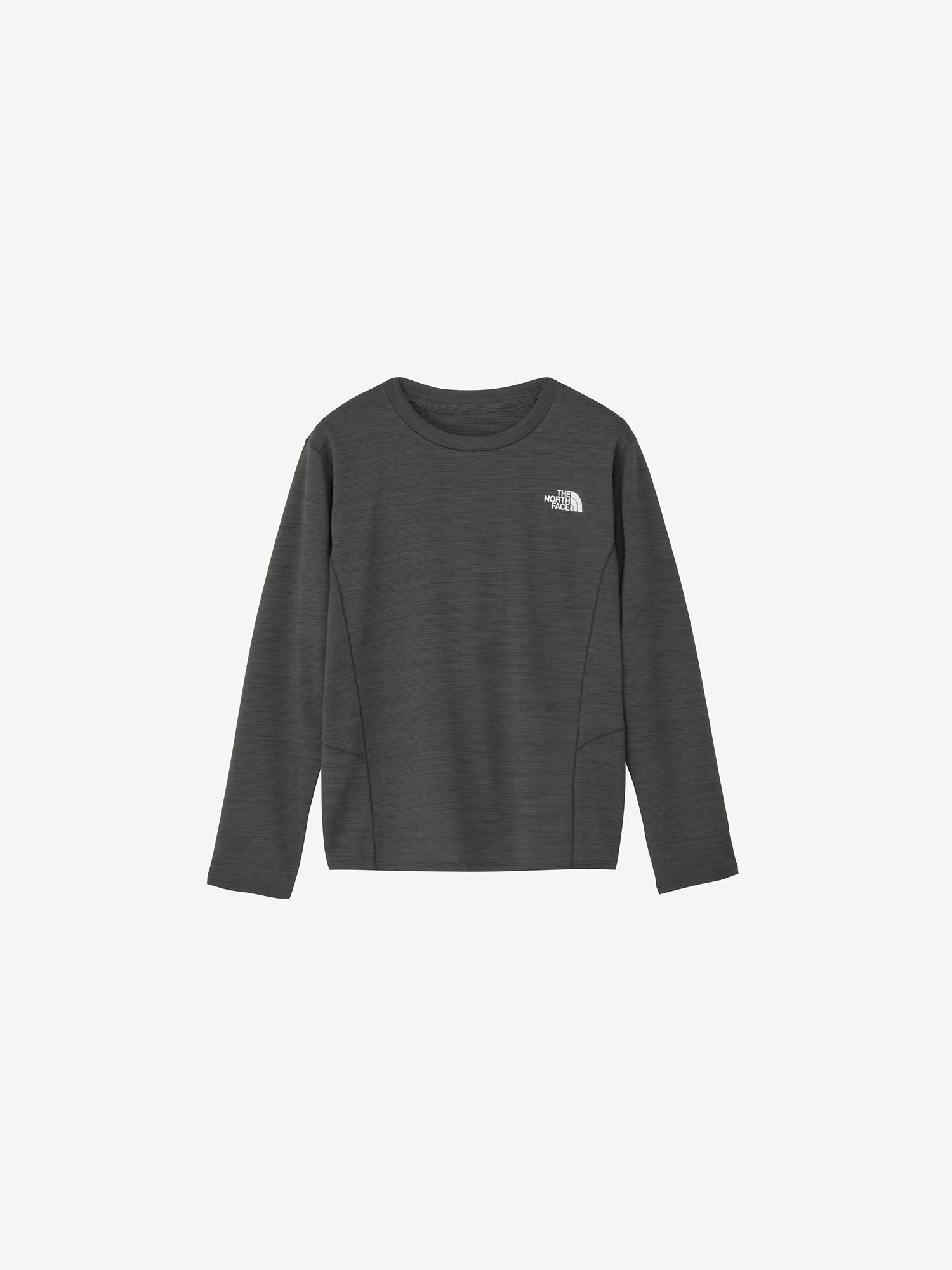 Long Sleeve FlashDry Long Sleeve Crew (Kids) - Mixed Charcoal
