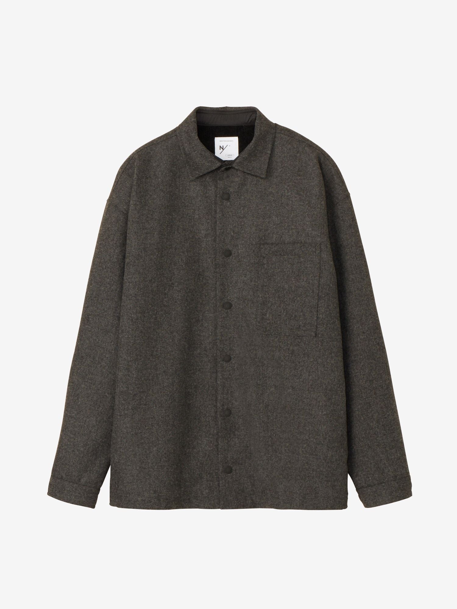 CPO Shirt Jacket (Unisex) - Mix Charcoal