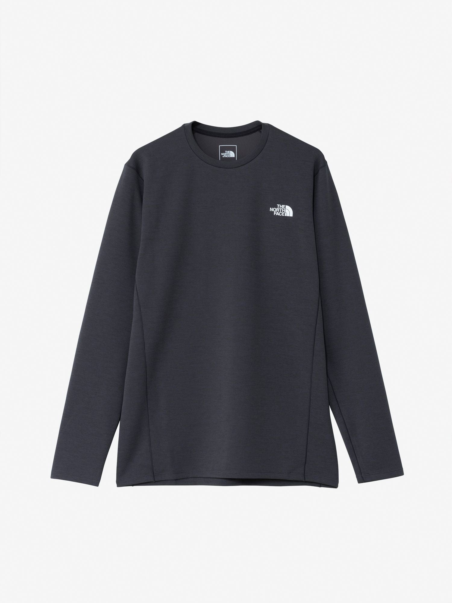 Long Sleeve QD Mid Crew (Men's) - Mix Charcoal