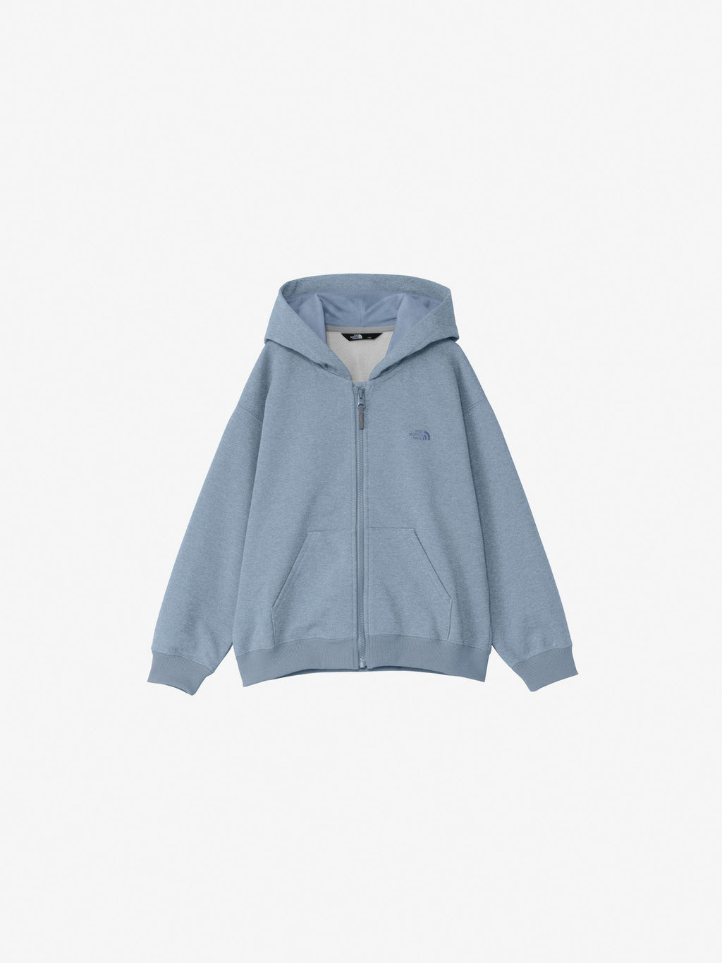 Grizz Sweat Logo Full Zip Hoodie (Kids) - Mix Blue